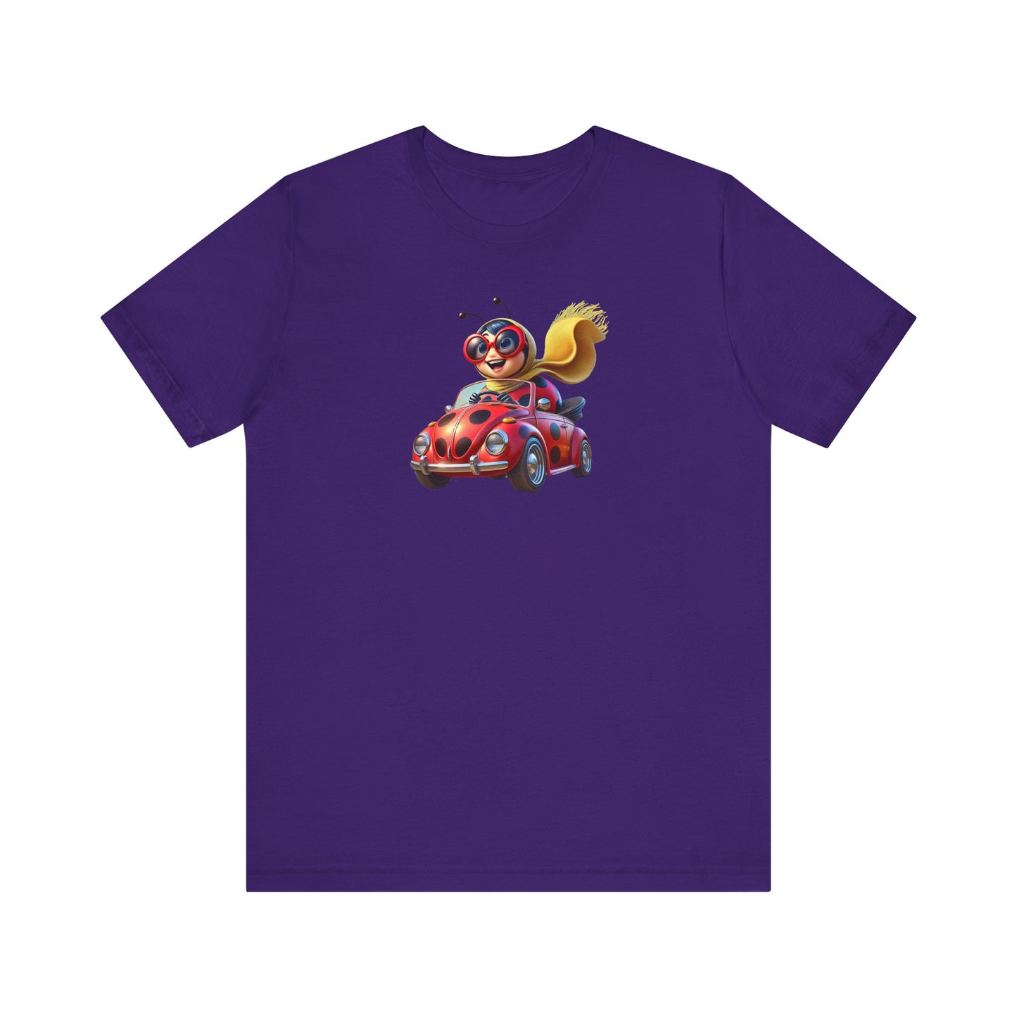 The Ladybug Goes Rogue! Unisex Tee - Perfect for Kids and Animal Lovers