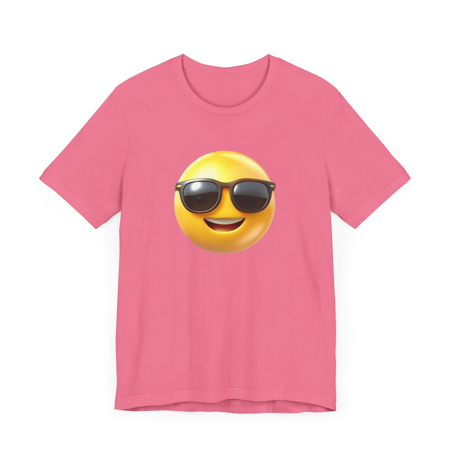 Sunglasses Emoji Unisex Jersey Short Sleeve Tee