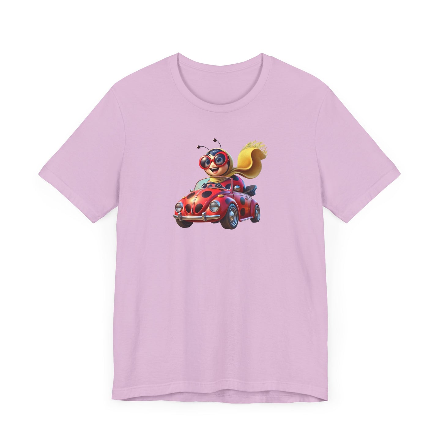 The Ladybug Goes Rogue! Unisex Tee - Perfect for Kids and Animal Lovers