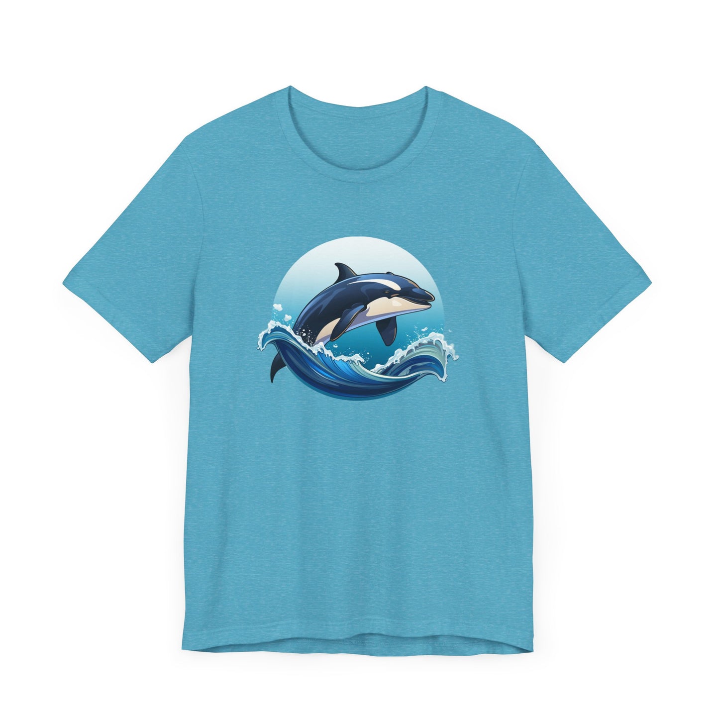 Summer Dolphin Unisex Jersey Short Sleeve Tee