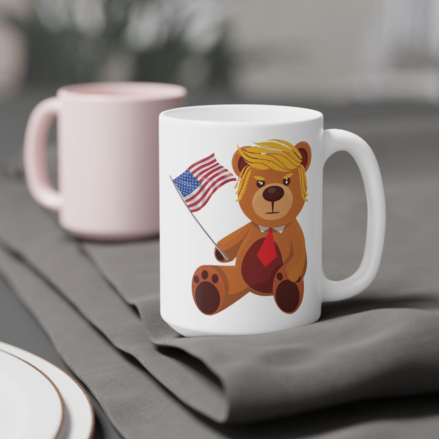 Trumpy Bear Ceramic Mugs (11oz\15oz\20oz)