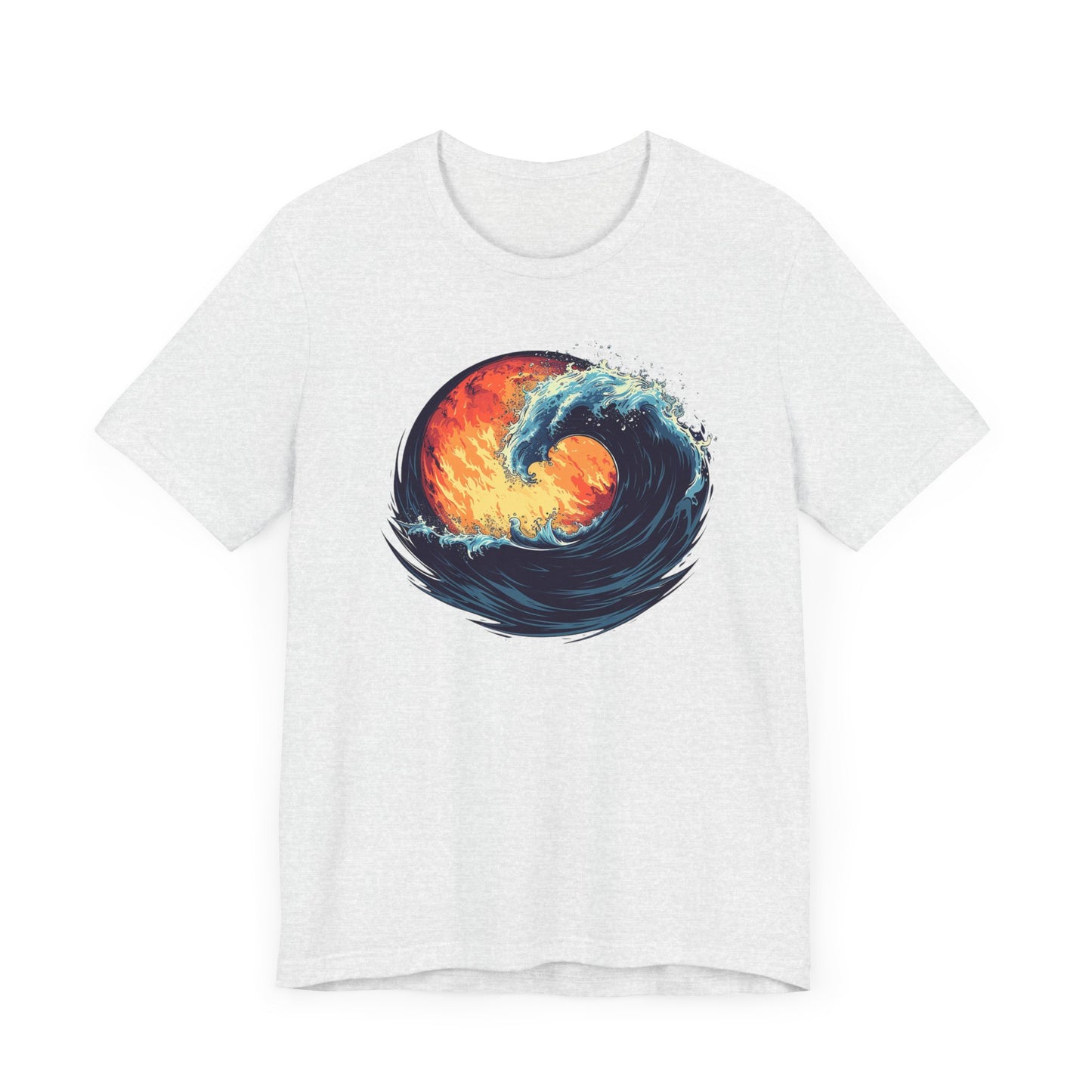 Ocean Fire Unisex Jersey Short Sleeve Tee