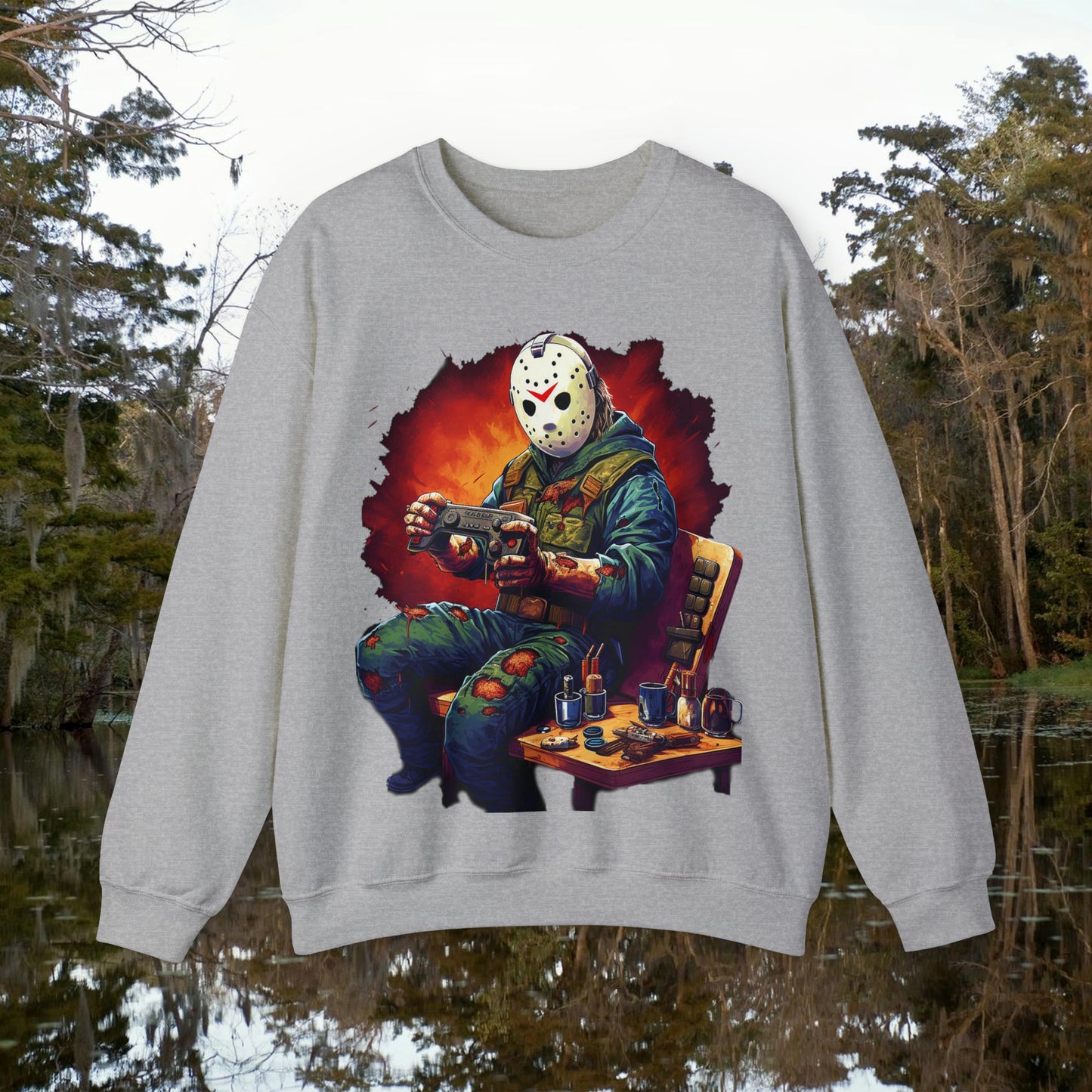 Jason the Gamer Unisex Heavy Blend™ Crewneck Sweatshirt