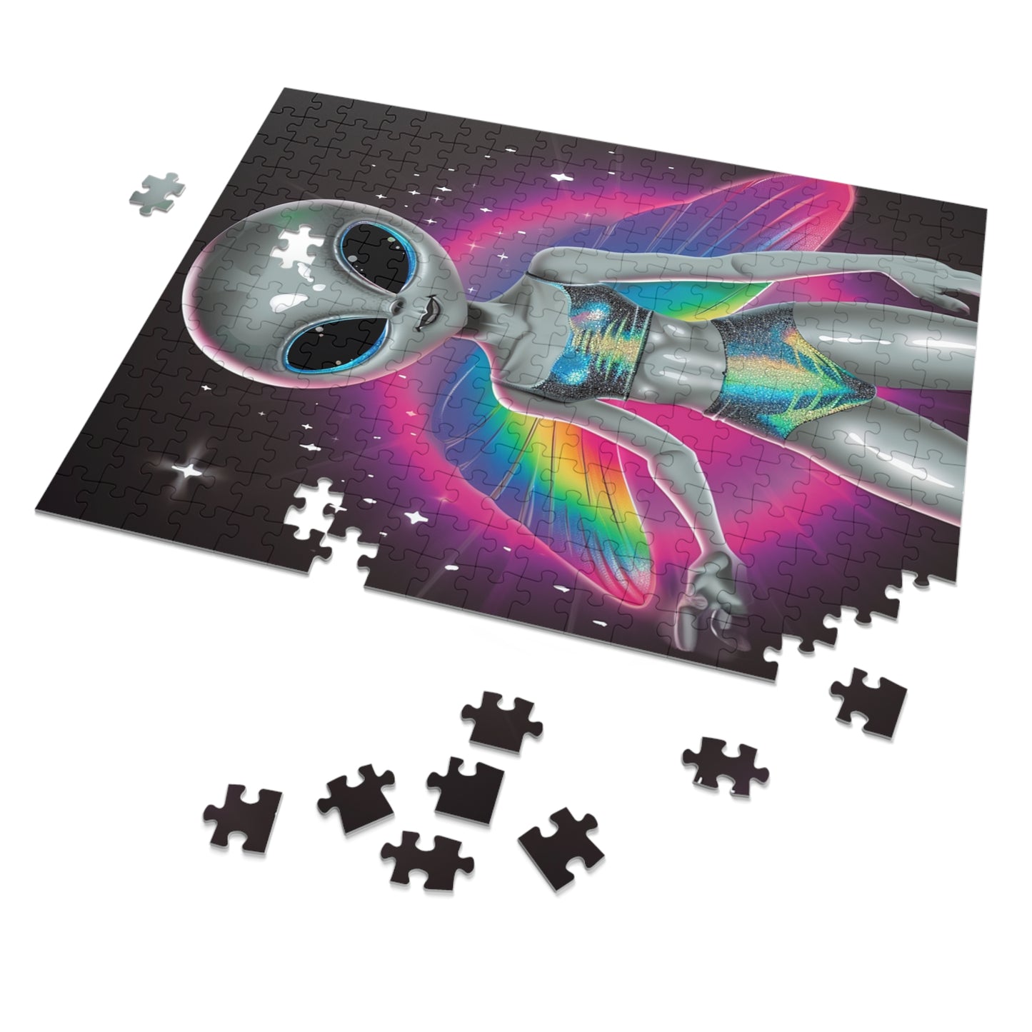 Alien Disco Queen Jigsaw Puzzle (30, 110, 252, 500-Piece)