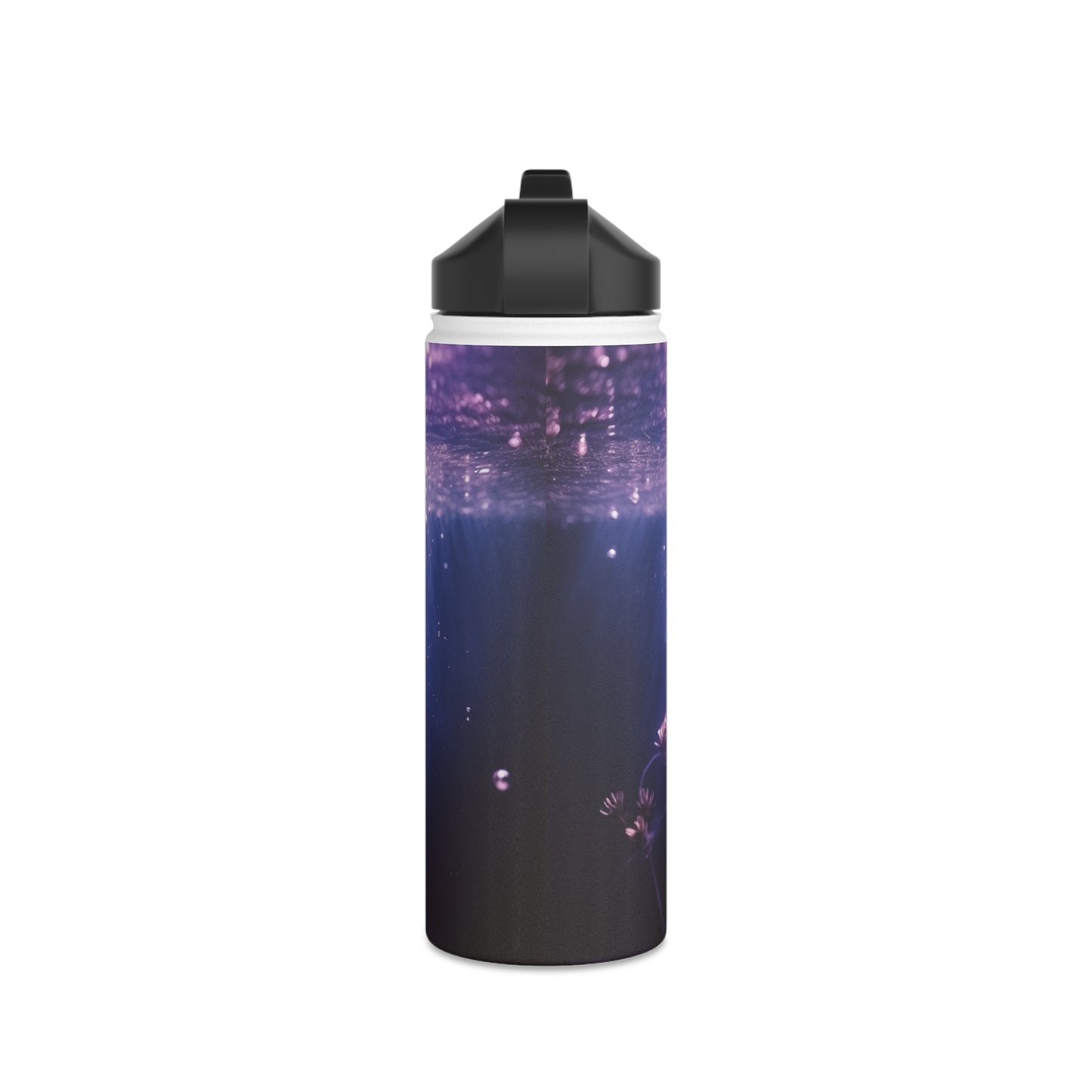 Skull in Water! Stainless Steel Water Bottle, Standard Lid