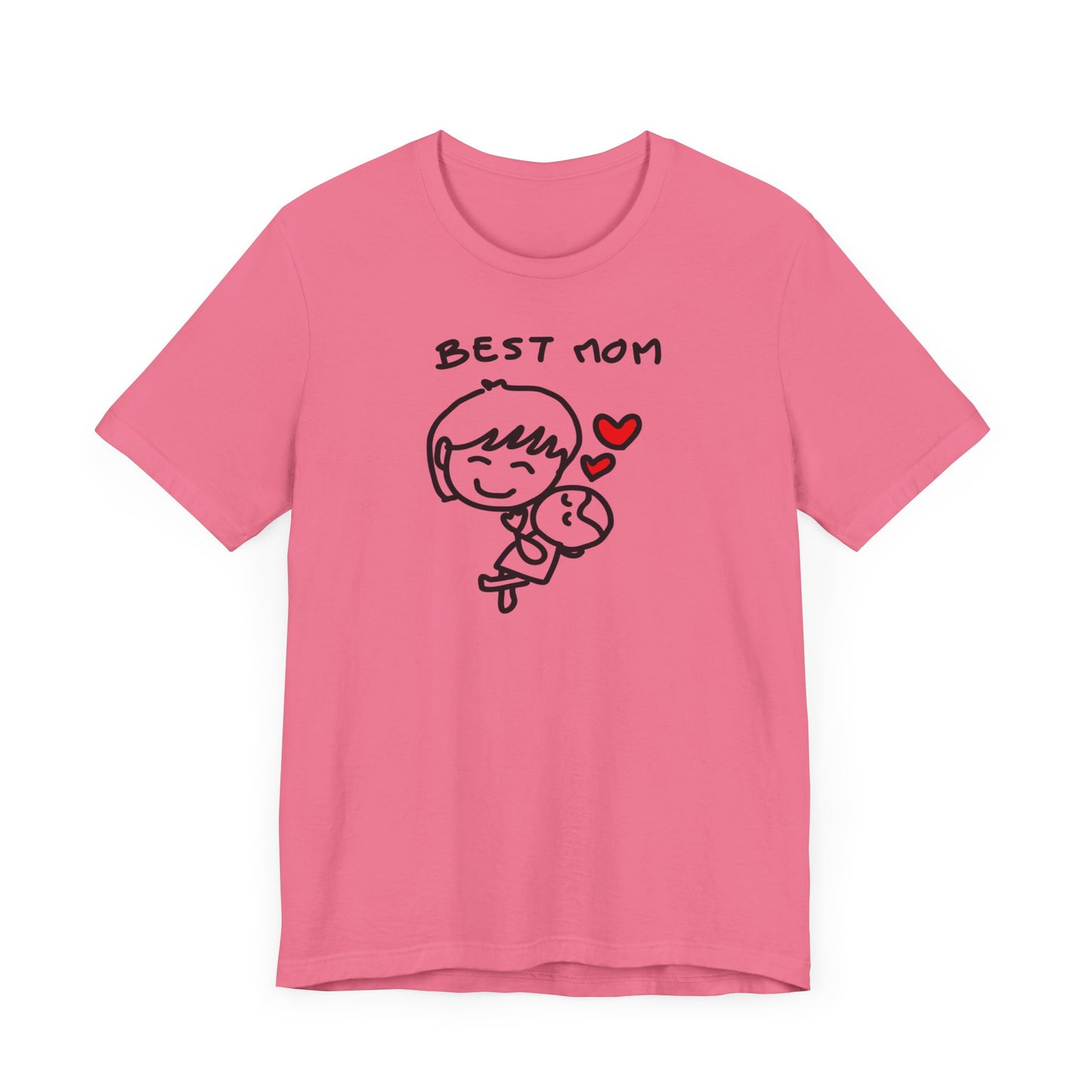Best Mom Drawing Unisex Jersey Short Sleeve Tee