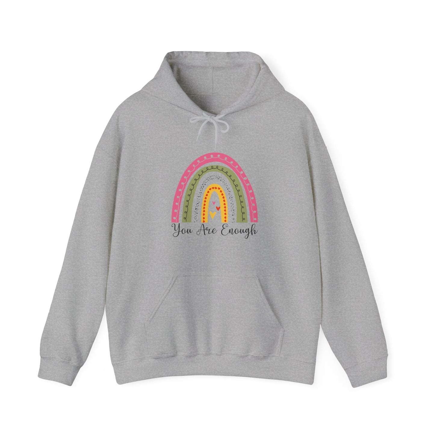 You Are Enough Unisex Heavy Blend™ Hooded Sweatshirt