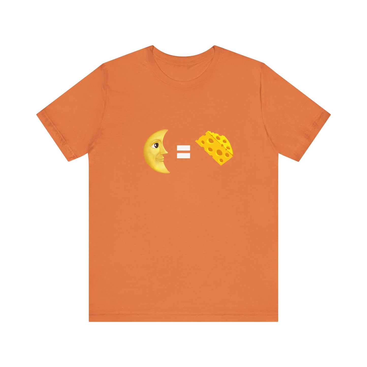 Moon = Cheese Unisex Jersey Tee