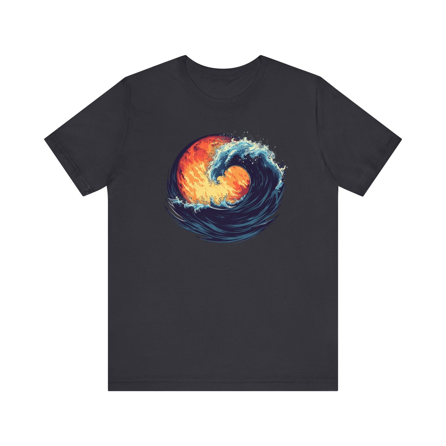 Ocean Fire Unisex Jersey Short Sleeve Tee