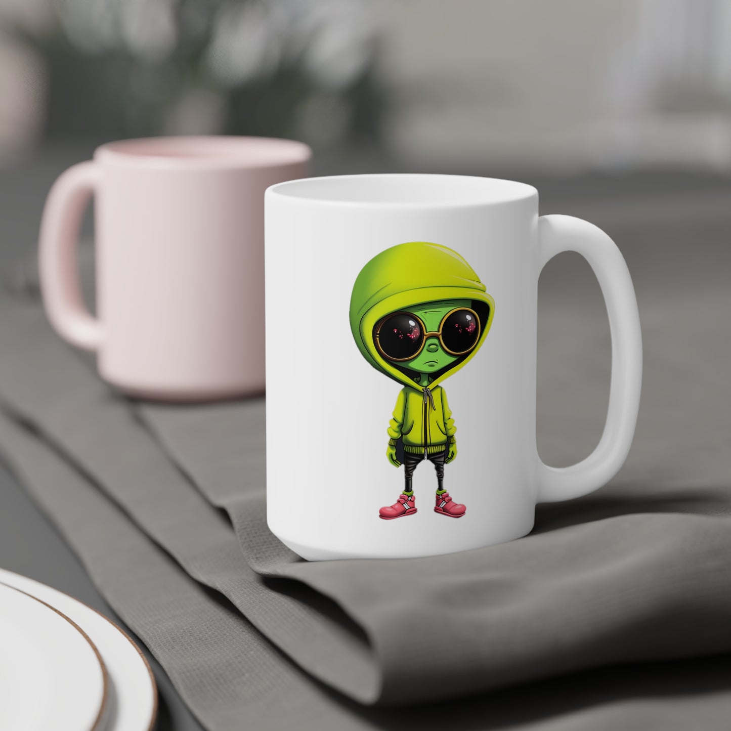Hip Hop Alien Ceramic Mugs (11oz\15oz\20oz)