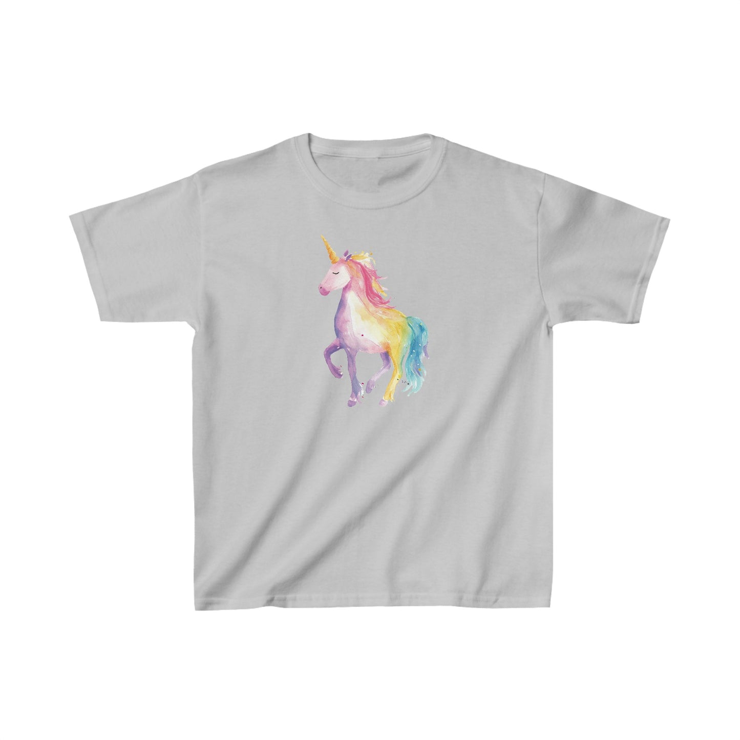 Watercolor Unicorn Kids Heavy Cotton™ Tee