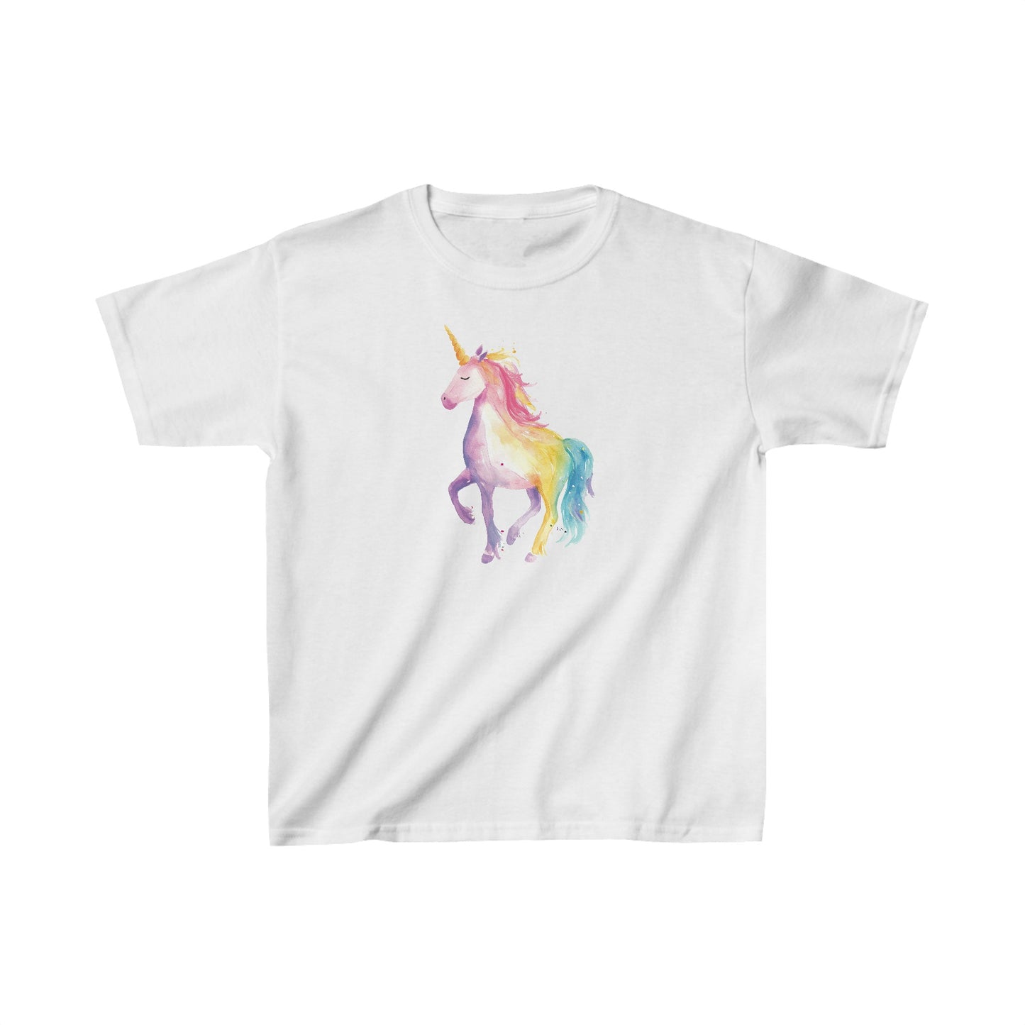 Watercolor Unicorn Kids Heavy Cotton™ Tee