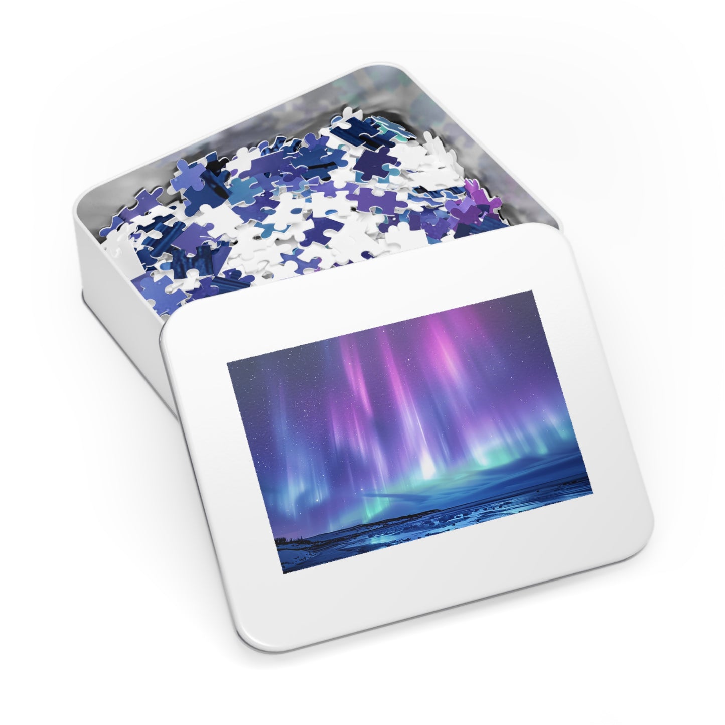 The Alaskan Northern Lights Jigsaw Puzzle (30, 110, 252, 500,1000-Piece)