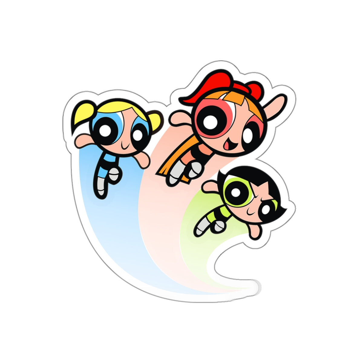 Powerpuff Girls Die-Cut Stickers