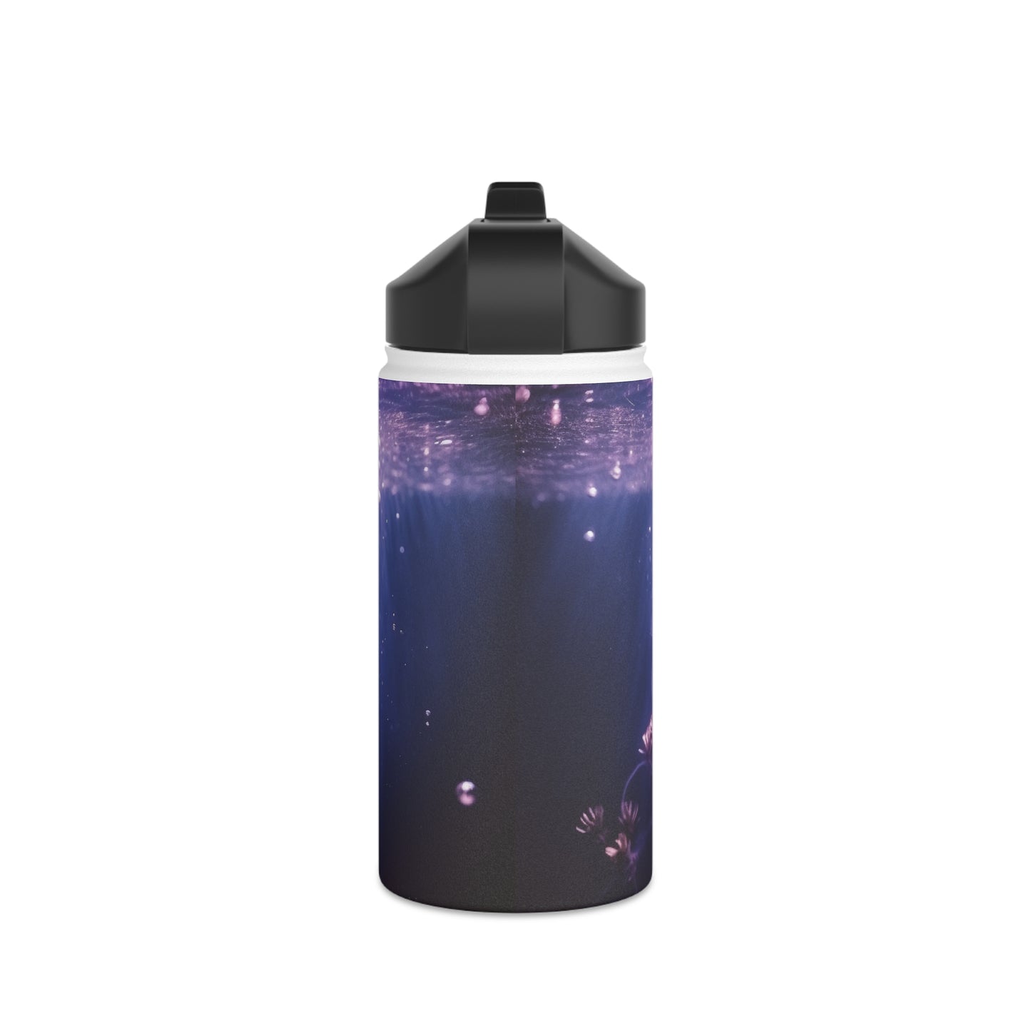 Skull in Water! Stainless Steel Water Bottle, Standard Lid