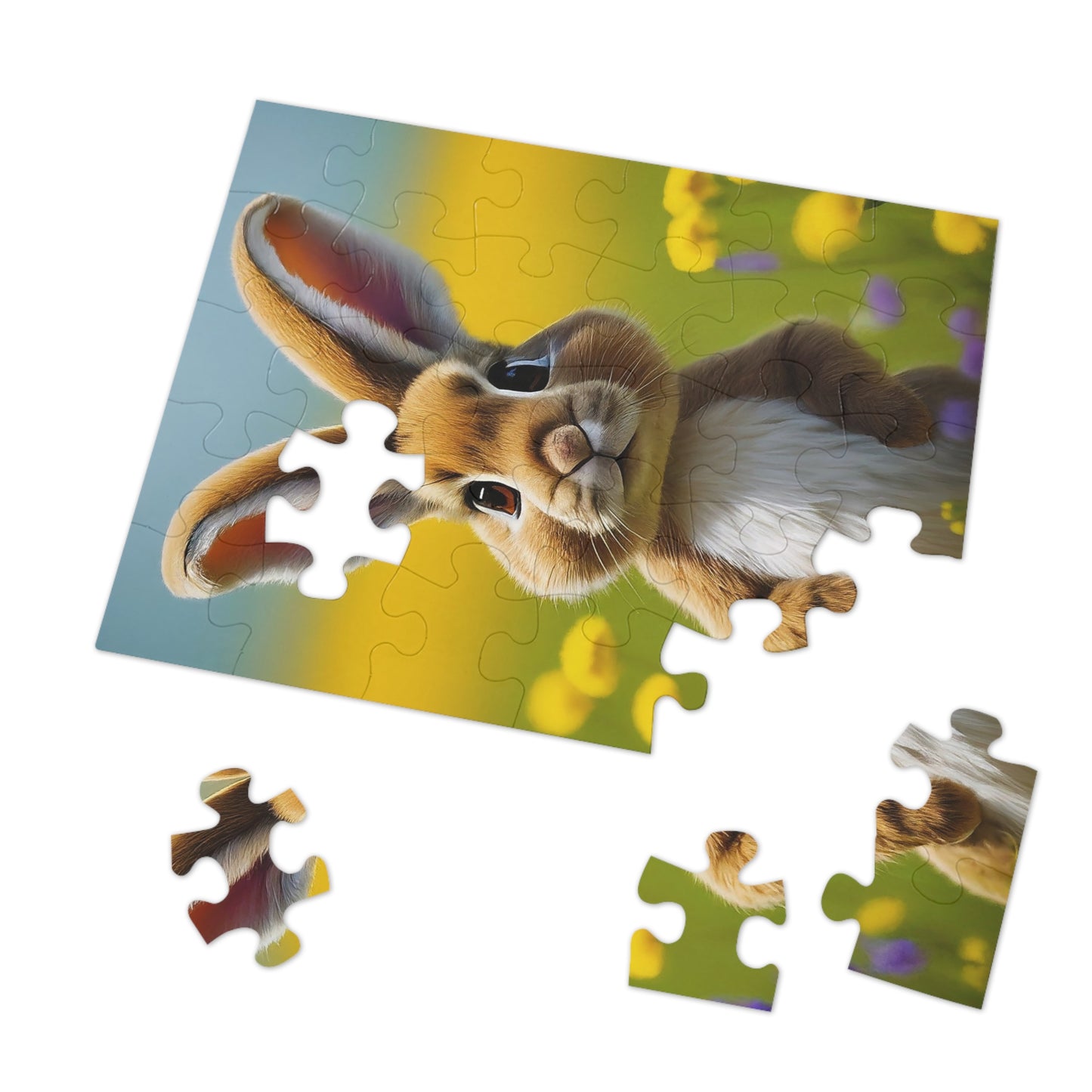 Sweet Spring Bunny Jigsaw Puzzle (30, 110, 252, 500,1000-Piece)