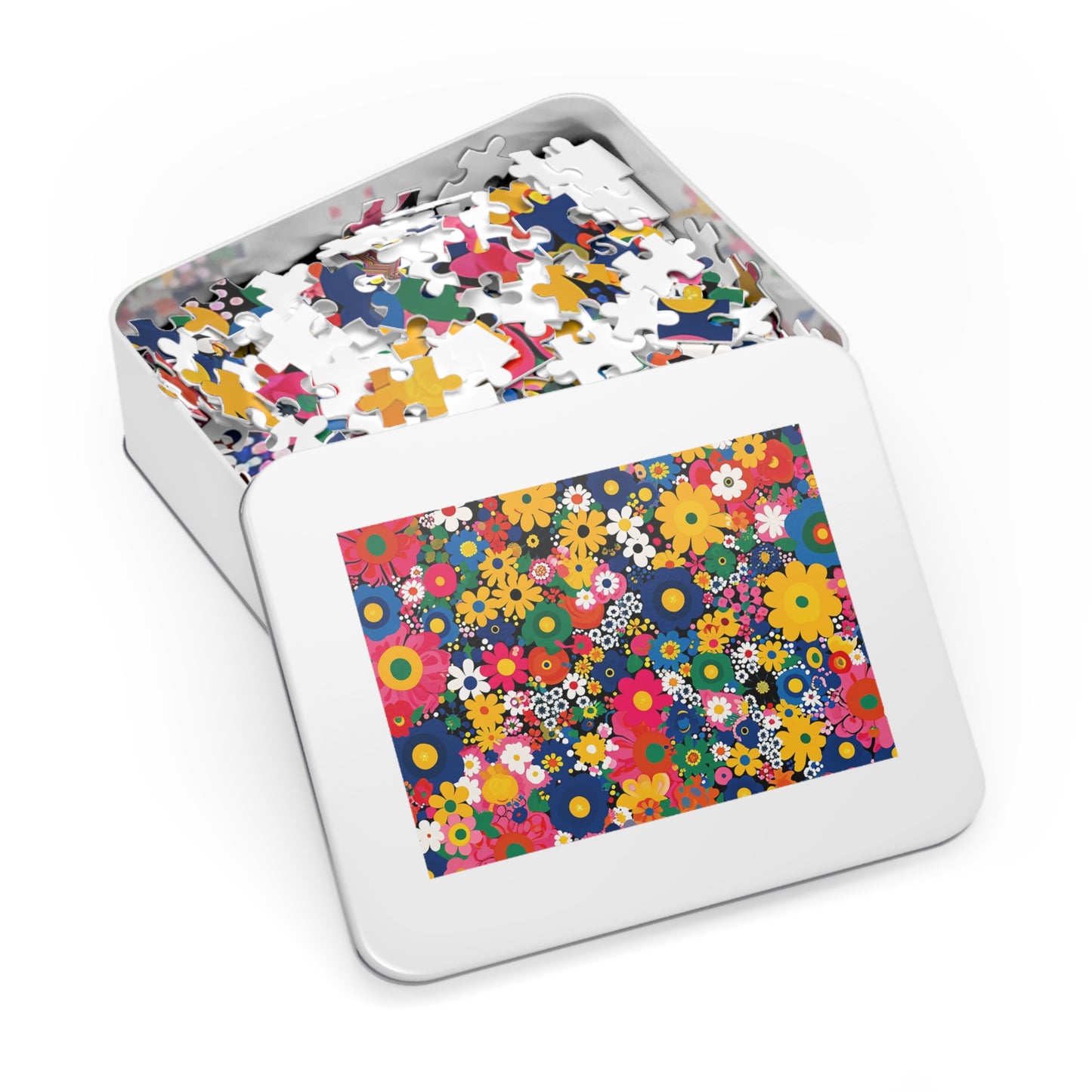 Kazumasa Nagai Style Floral Pattern Jigsaw Puzzle (30, 110, 252, 500,1000-Piece)