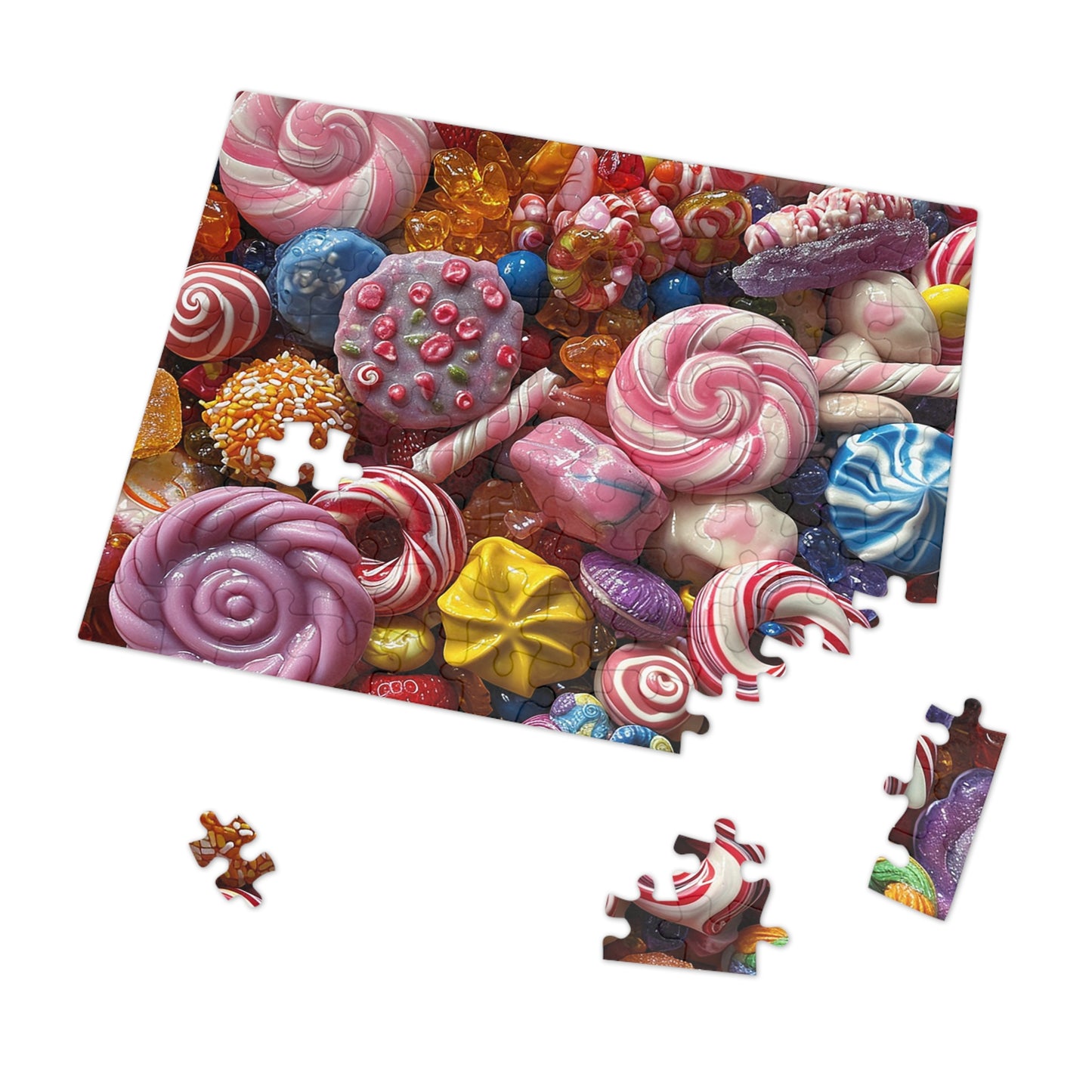 Candy Mix Jigsaw Puzzle (30, 110, 252, 500,1000-Piece)