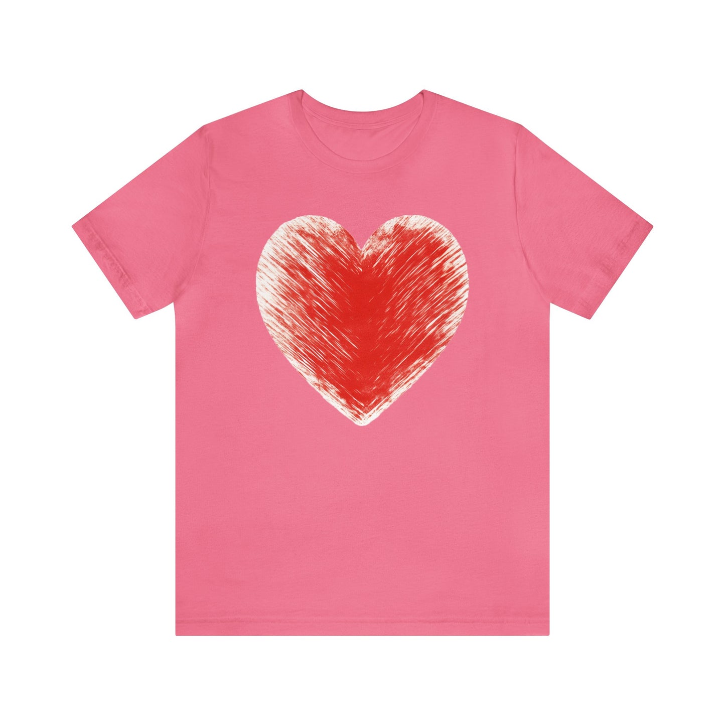 Color My Heart Unisex Jersey Short Sleeve Tee