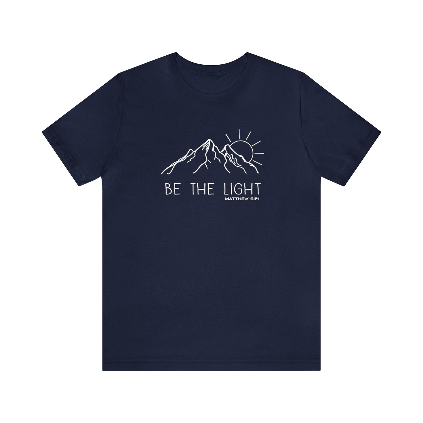 Be the Light Unisex Jersey Short Sleeve Tee