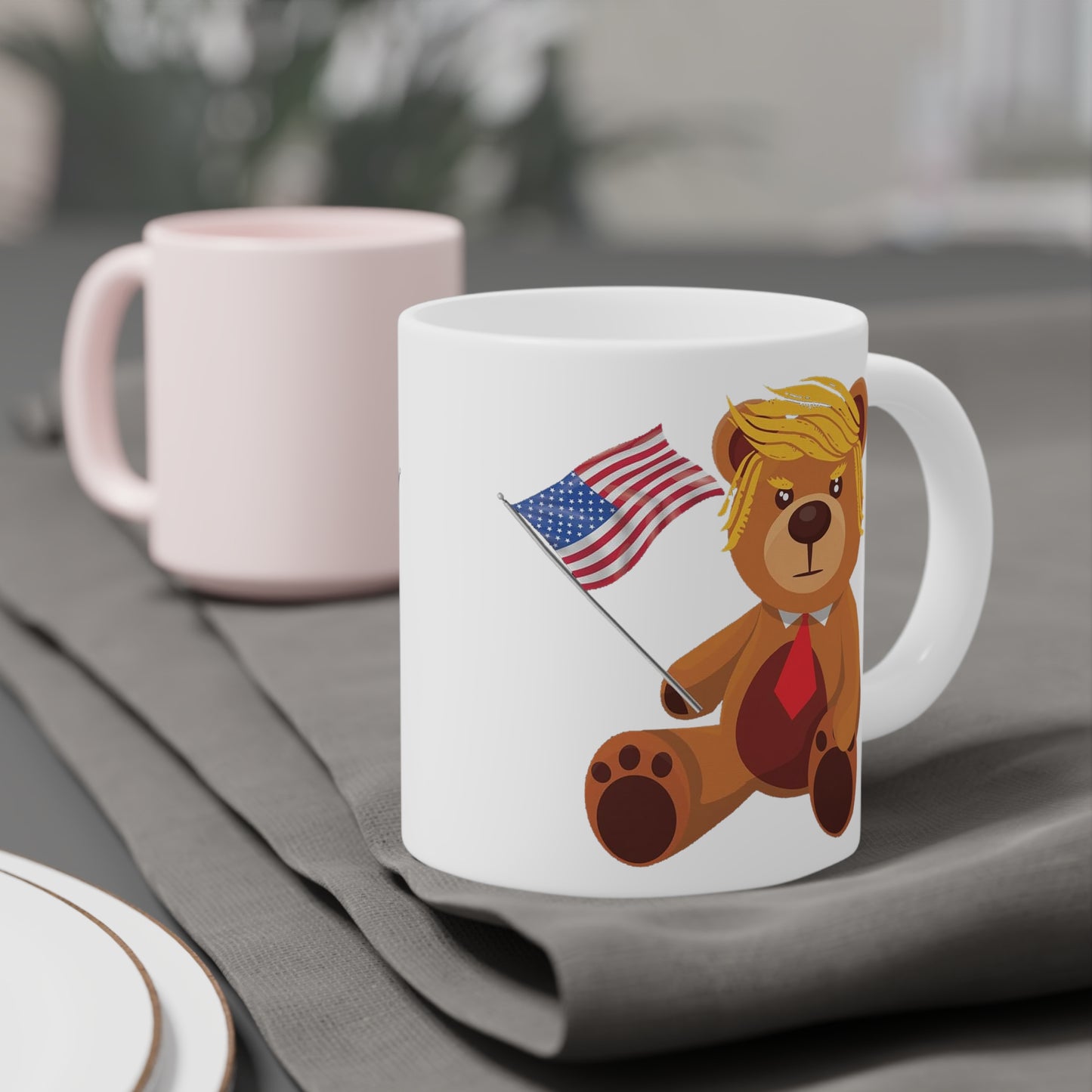 Trumpy Bear Ceramic Mugs (11oz\15oz\20oz)