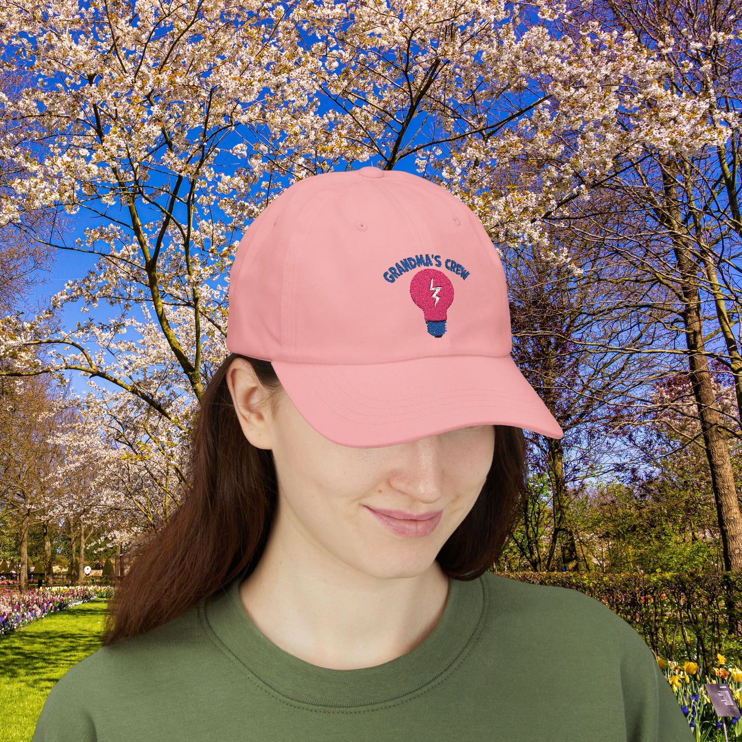 Grandma's Crew Classic Dad Cap - Embroidered Trendy Cap for Everyone!