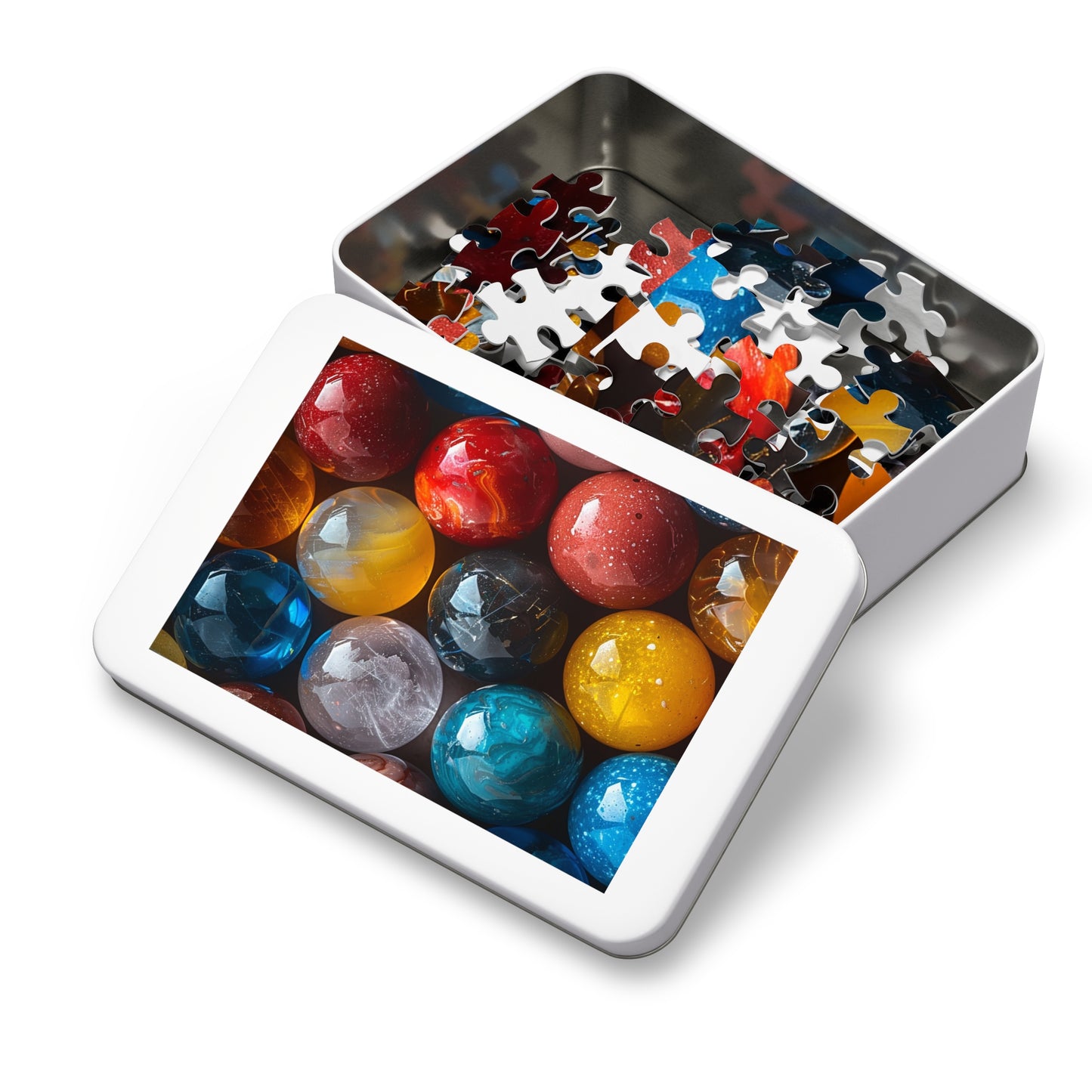 Marbles Jigsaw Puzzle (30, 110, 252, 500,1000-Piece)