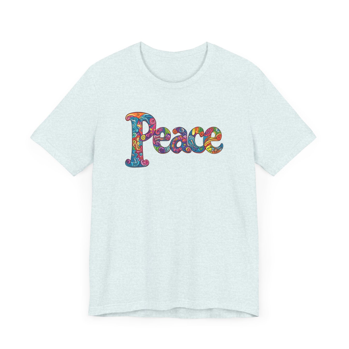 Retro Peace Unisex Jersey Short Sleeve Tee