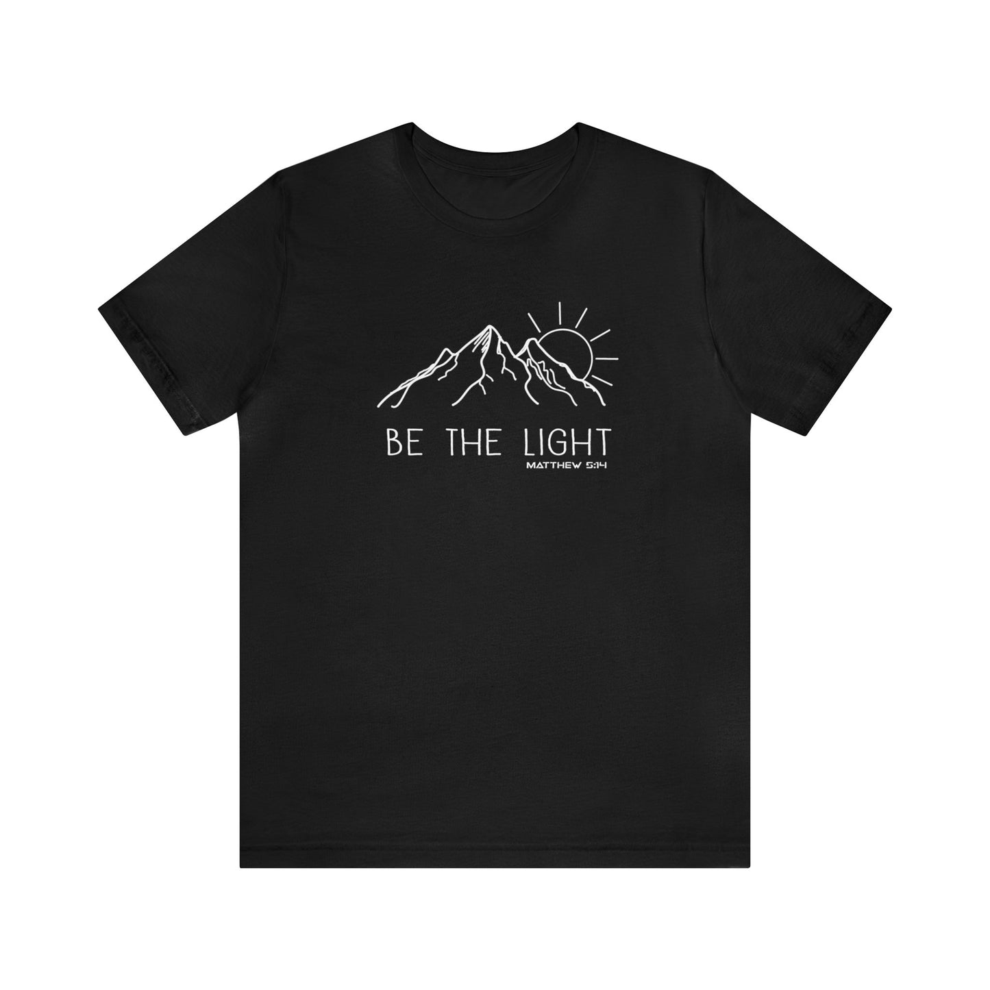 Be the Light Unisex Jersey Short Sleeve Tee