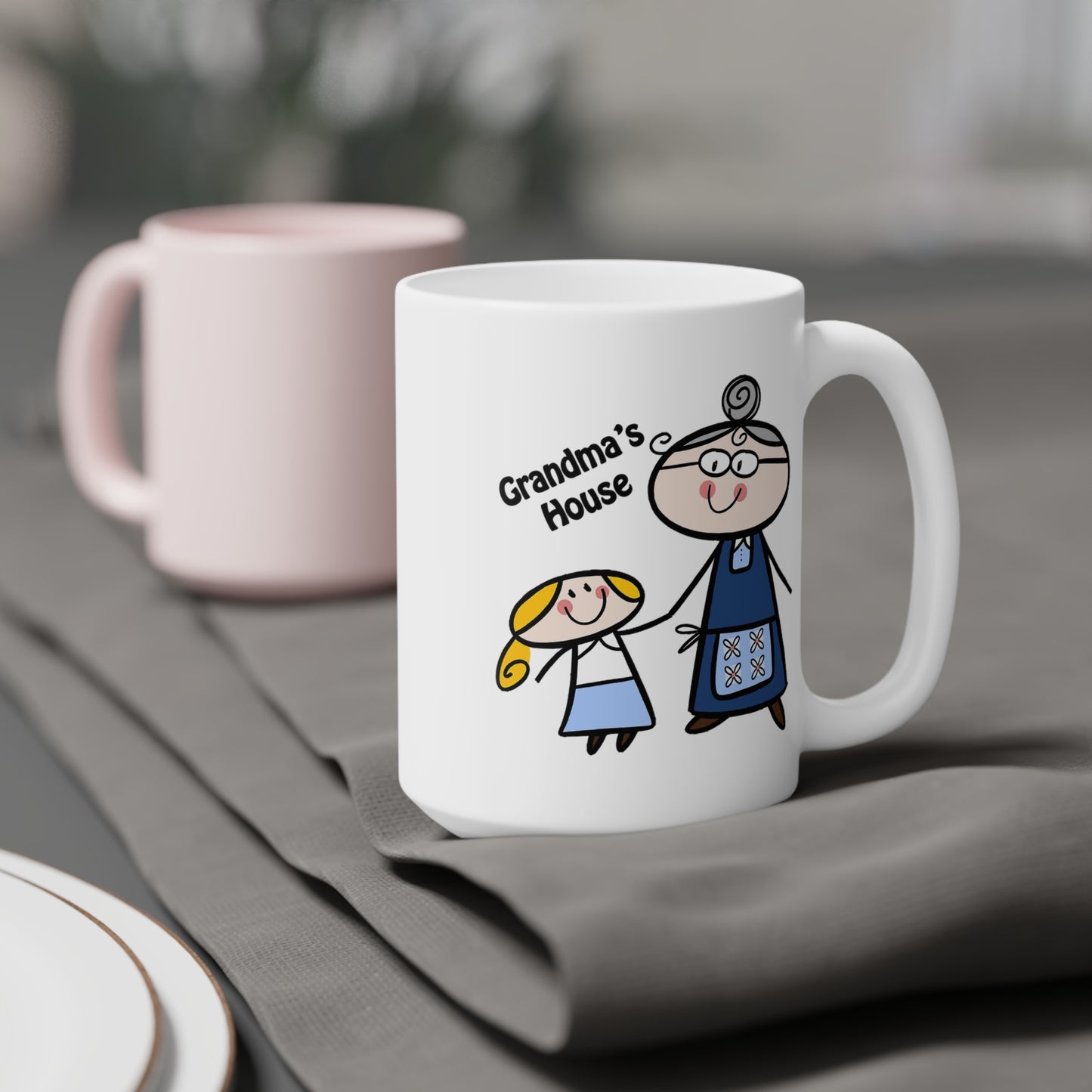 Grandma's House Logo Ceramic Mugs (11oz\15oz\20oz)