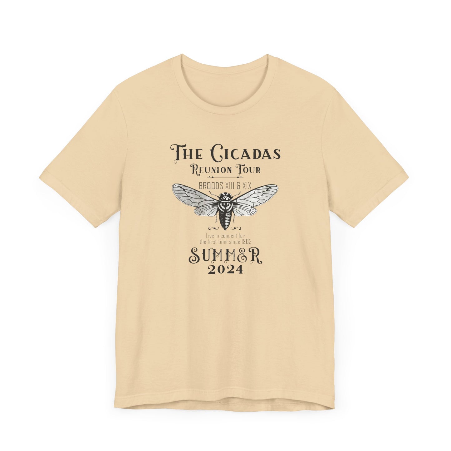 The Cicadas Reunion 2024 Tour! Unisex Jersey Short Sleeve Tee