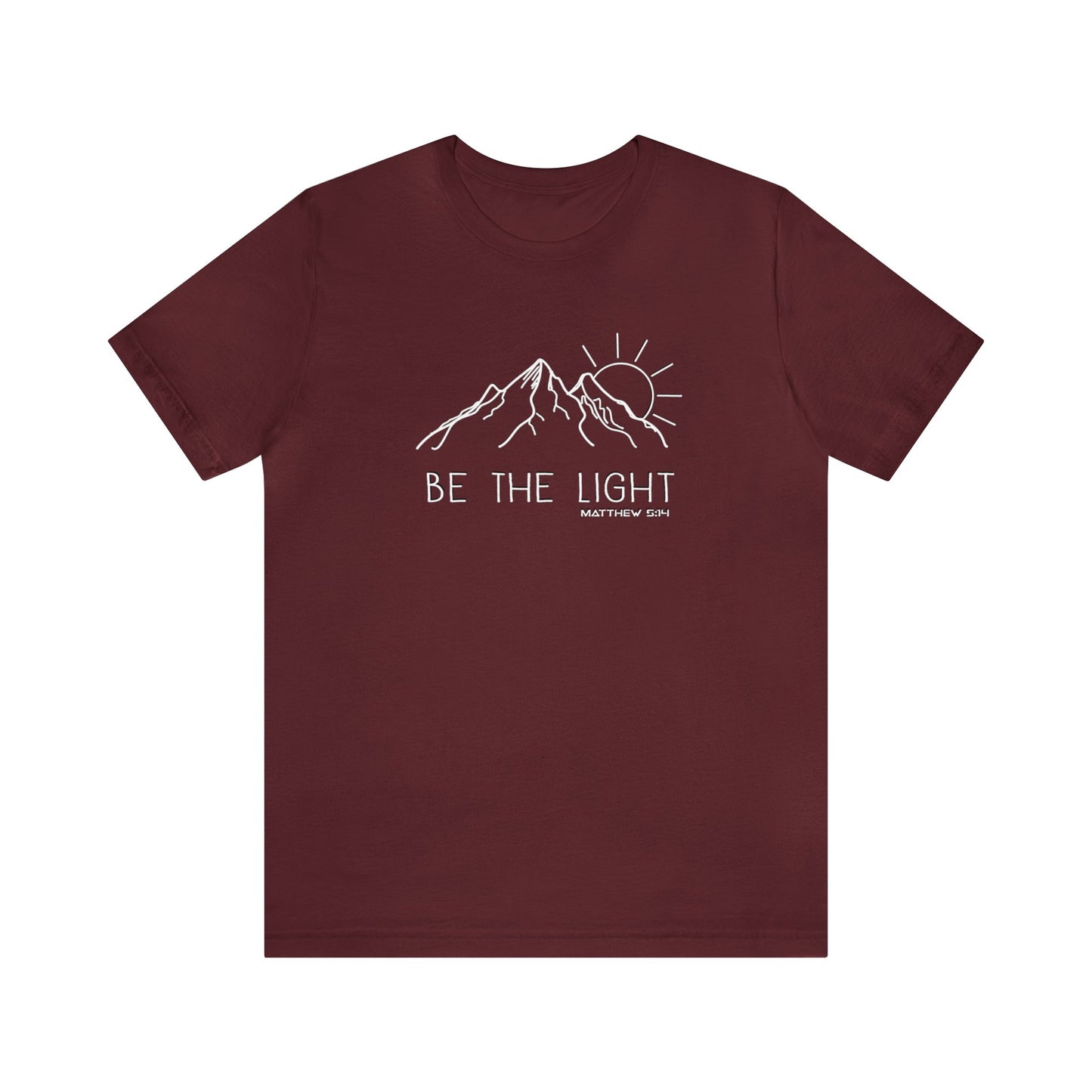 Be the Light Unisex Jersey Short Sleeve Tee