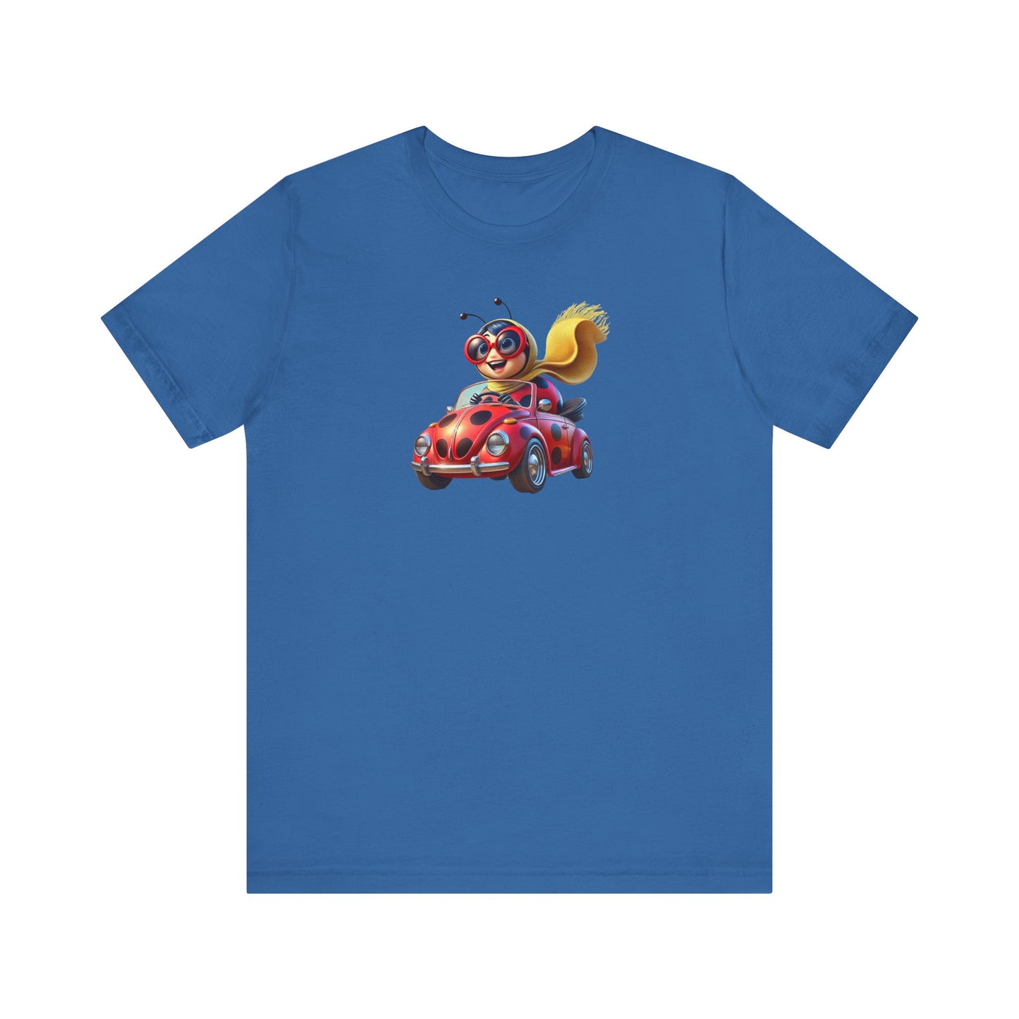The Ladybug Goes Rogue! Unisex Tee - Perfect for Kids and Animal Lovers