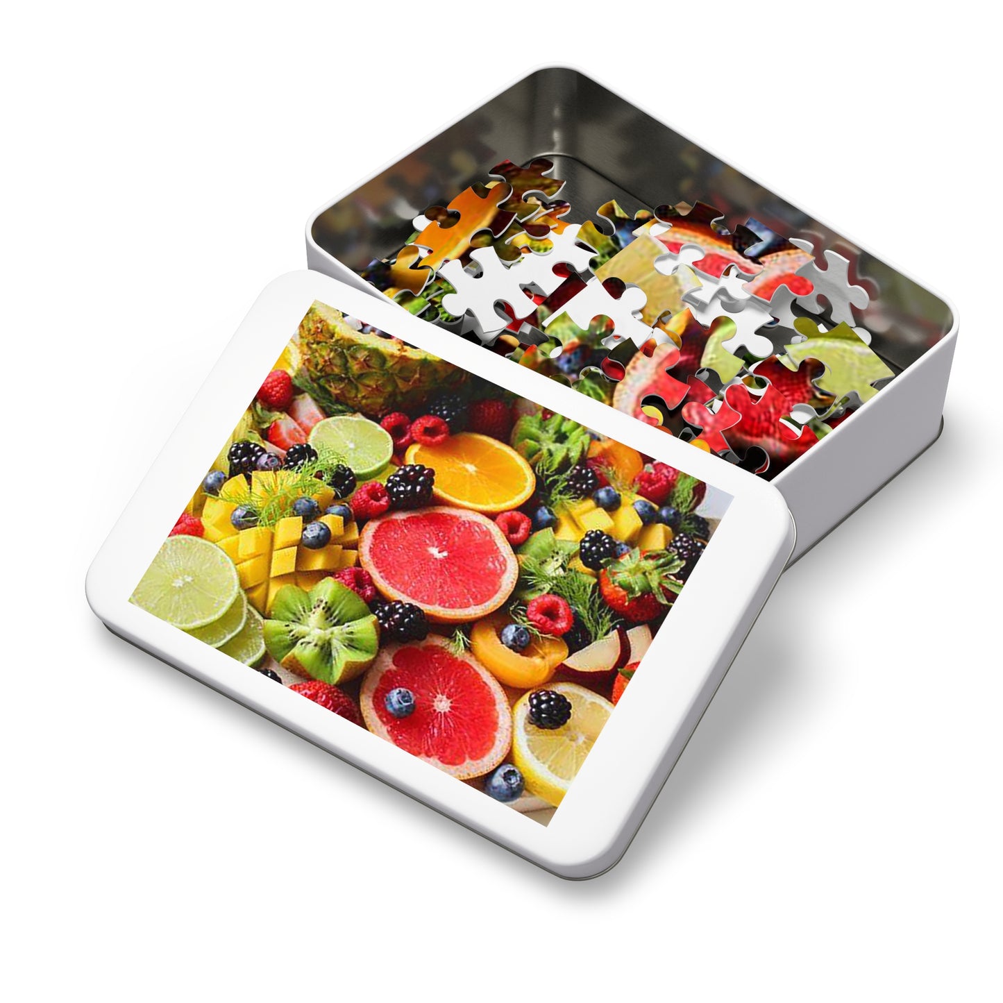 Fruit Plate Jigsaw Puzzle (30, 110, 252, 500,1000-Piece)