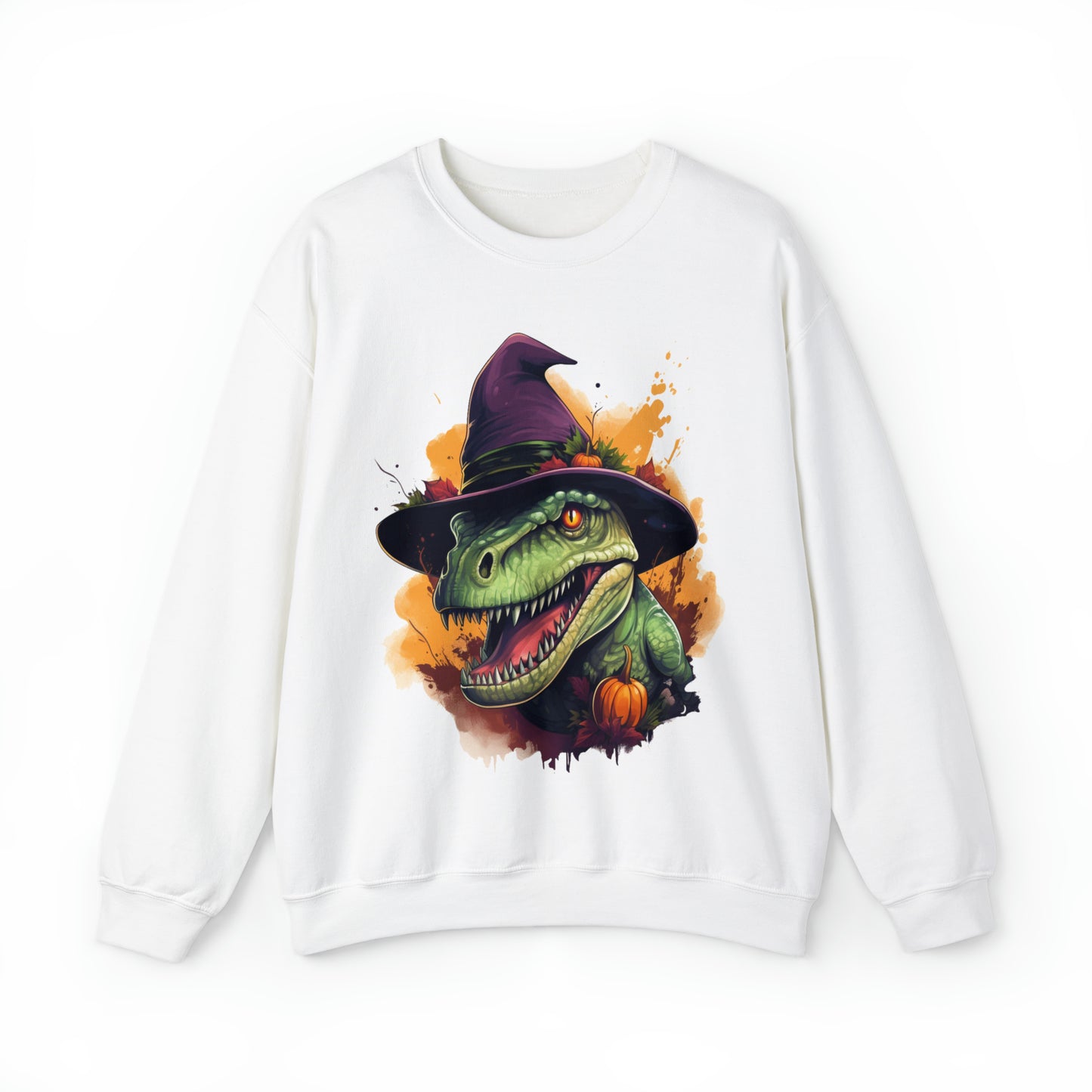 Halloween T-Rex Crewneck Sweatshirt