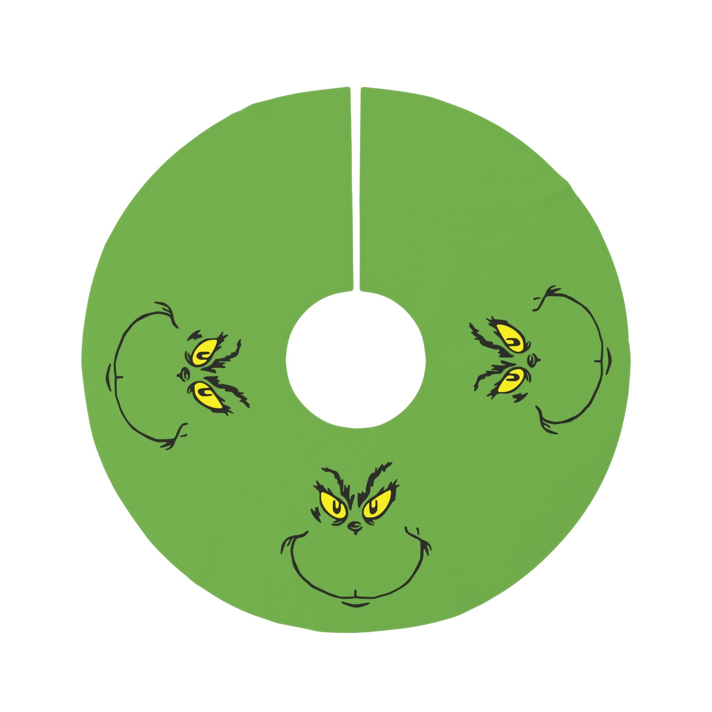 The Grinch Round Tree Skirt