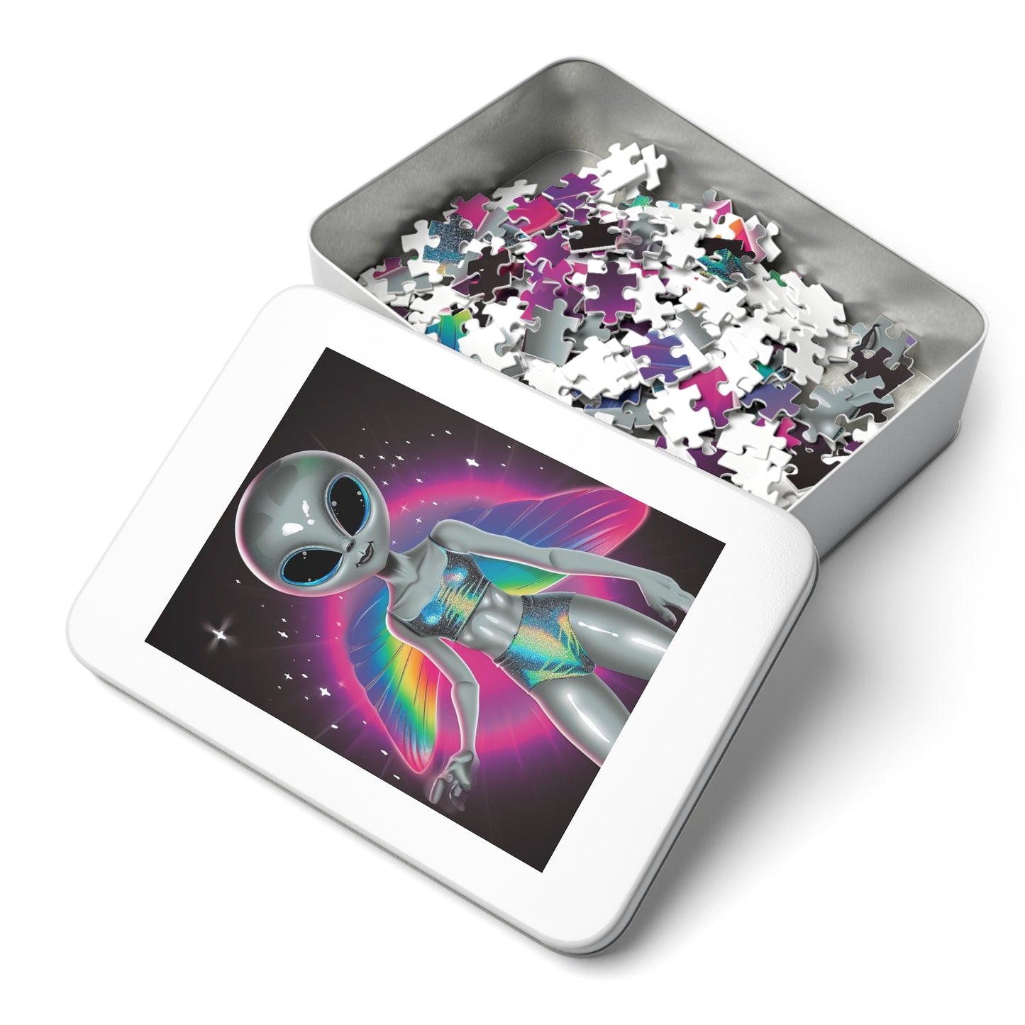 Alien Disco Queen Jigsaw Puzzle (30, 110, 252, 500-Piece)