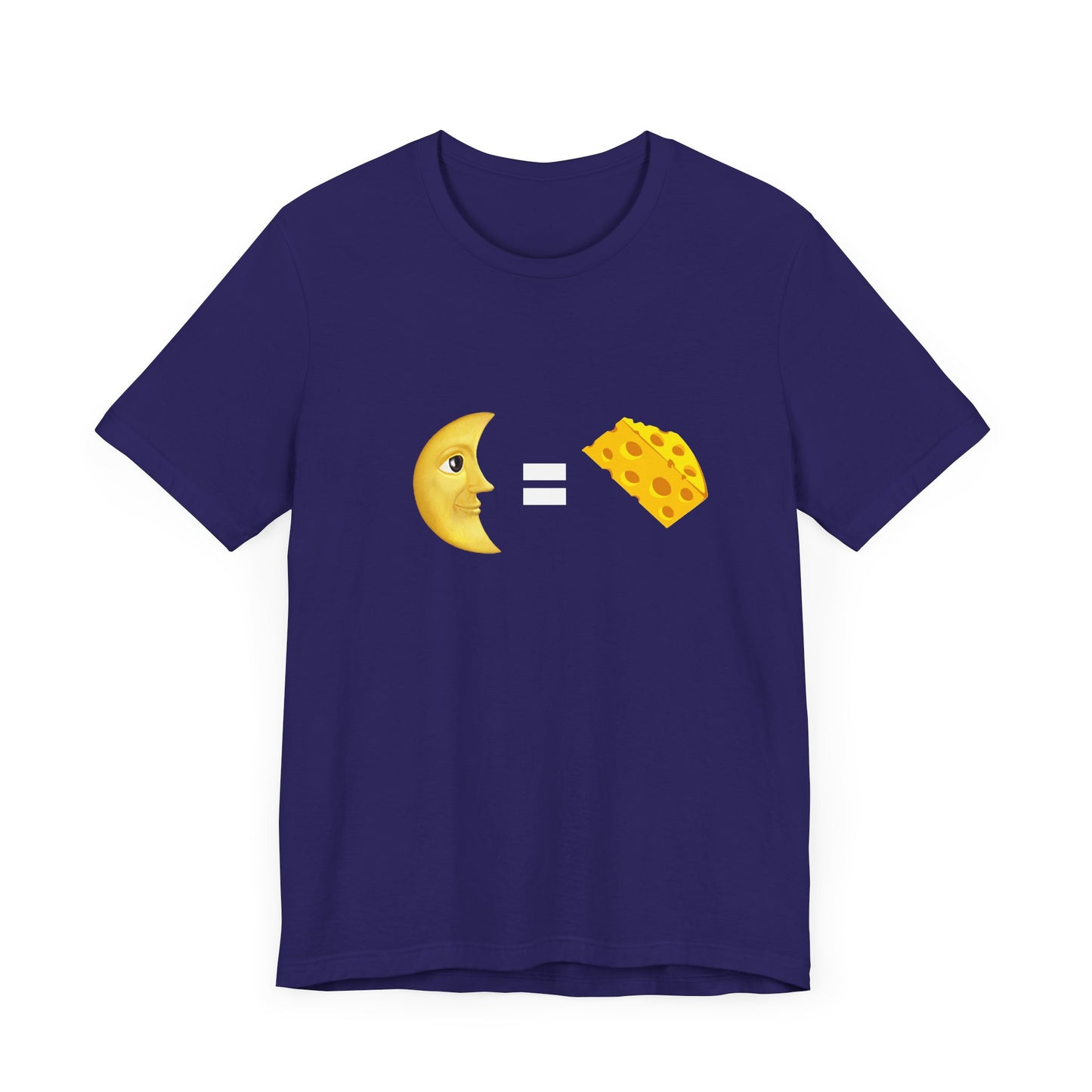 Moon = Cheese Unisex Jersey Tee