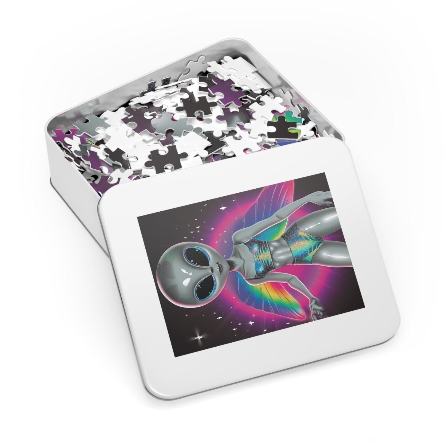 Alien Disco Queen Jigsaw Puzzle (30, 110, 252, 500-Piece)