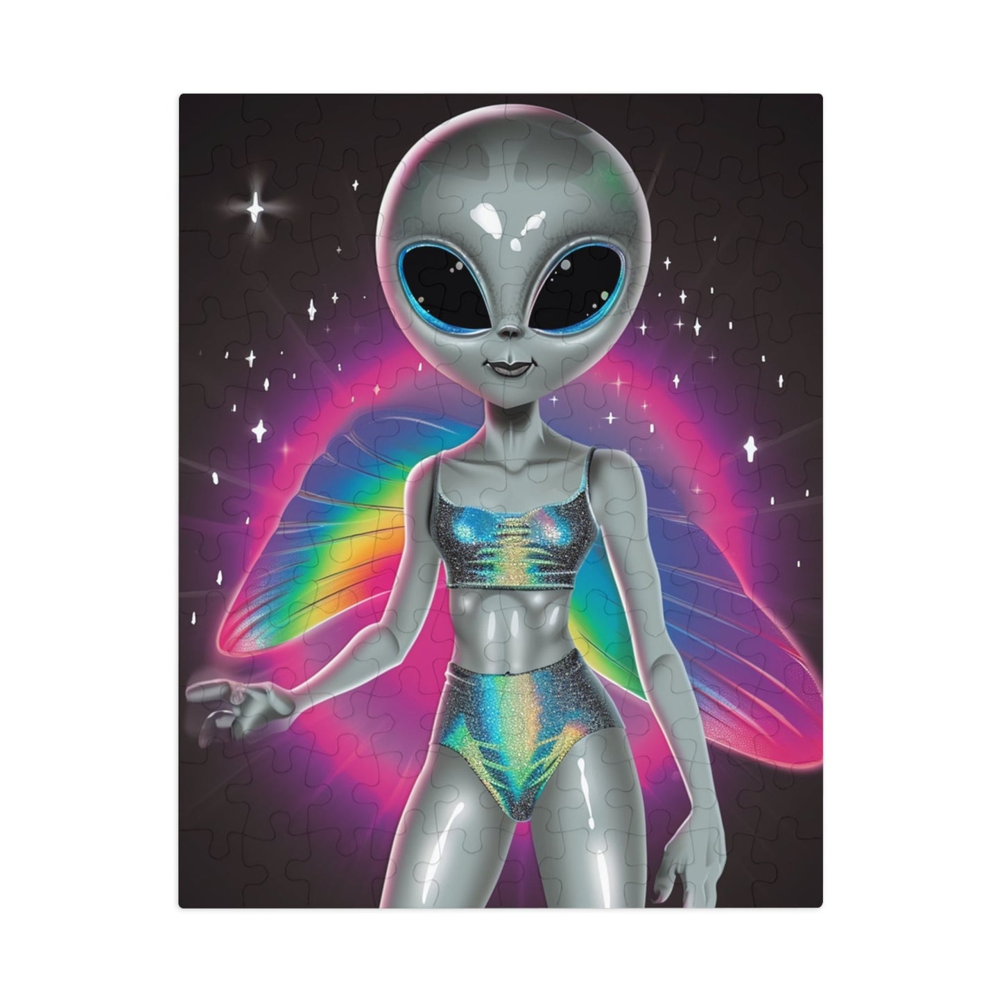 Alien Disco Queen Jigsaw Puzzle (30, 110, 252, 500-Piece)