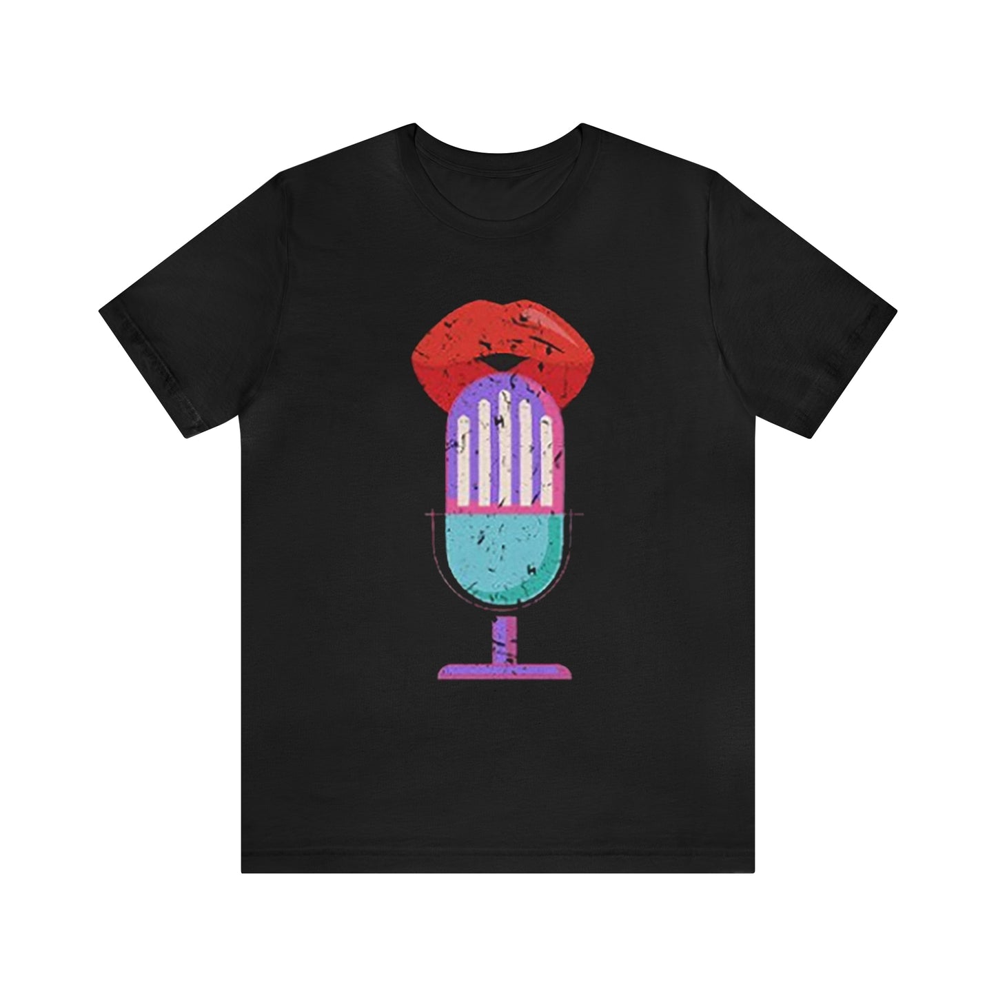 Whisper Microphone Short Sleeve Tee