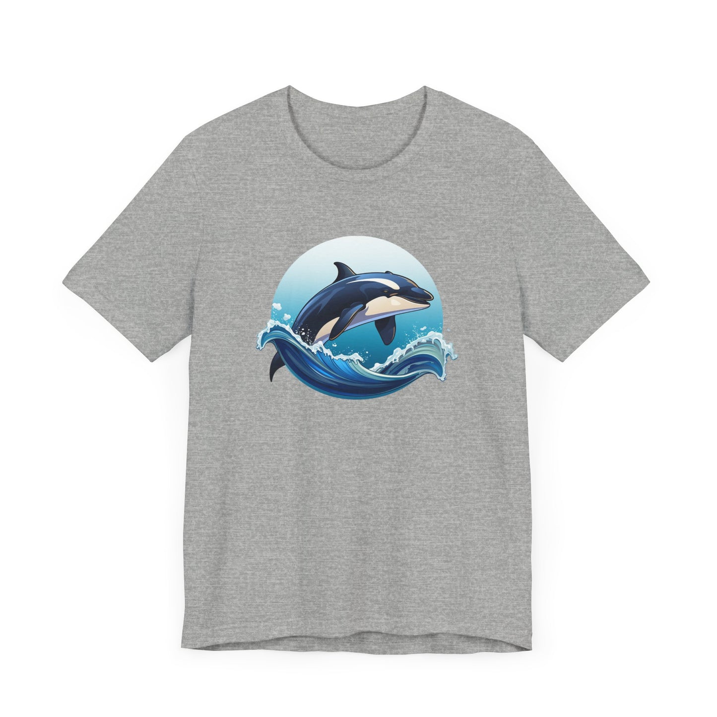 Summer Dolphin Unisex Jersey Short Sleeve Tee