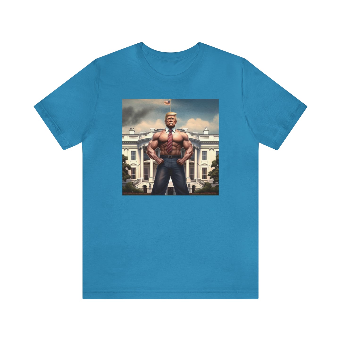 President Trump Fighter Unisex Jersey Short Sleeve Tee