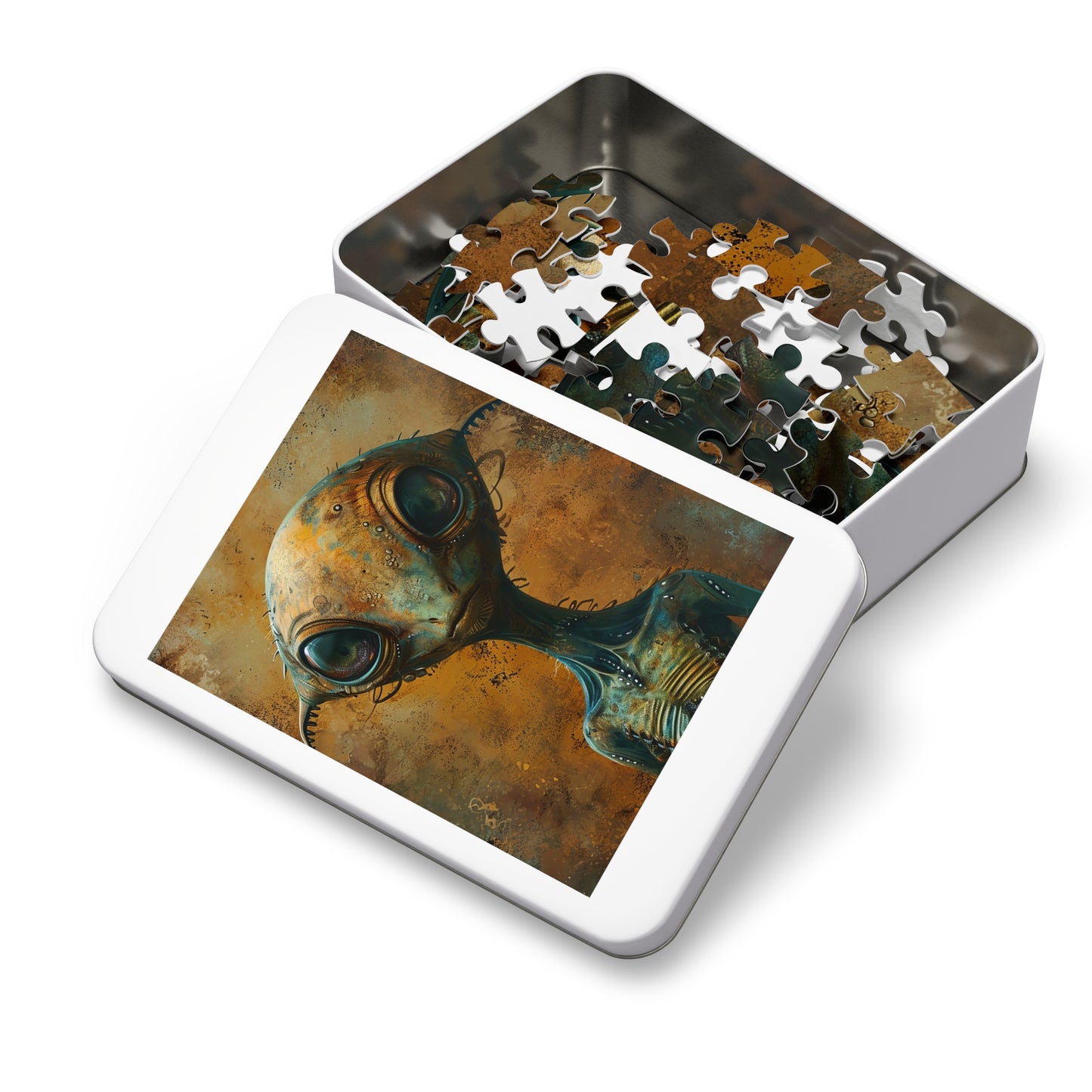 Aging Alien Jigsaw Puzzle (30, 110, 252, 500,1000-Piece)