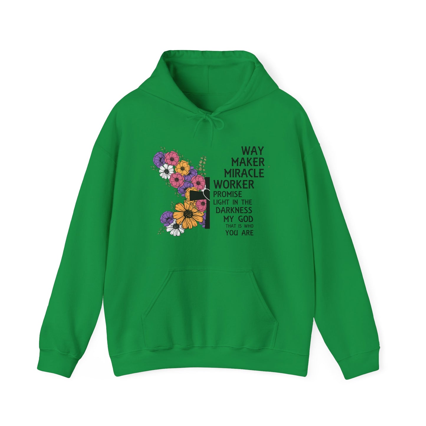 Way Maker Miracle Worker Unisex Heavy Blend™ Hooded Sweatshirt