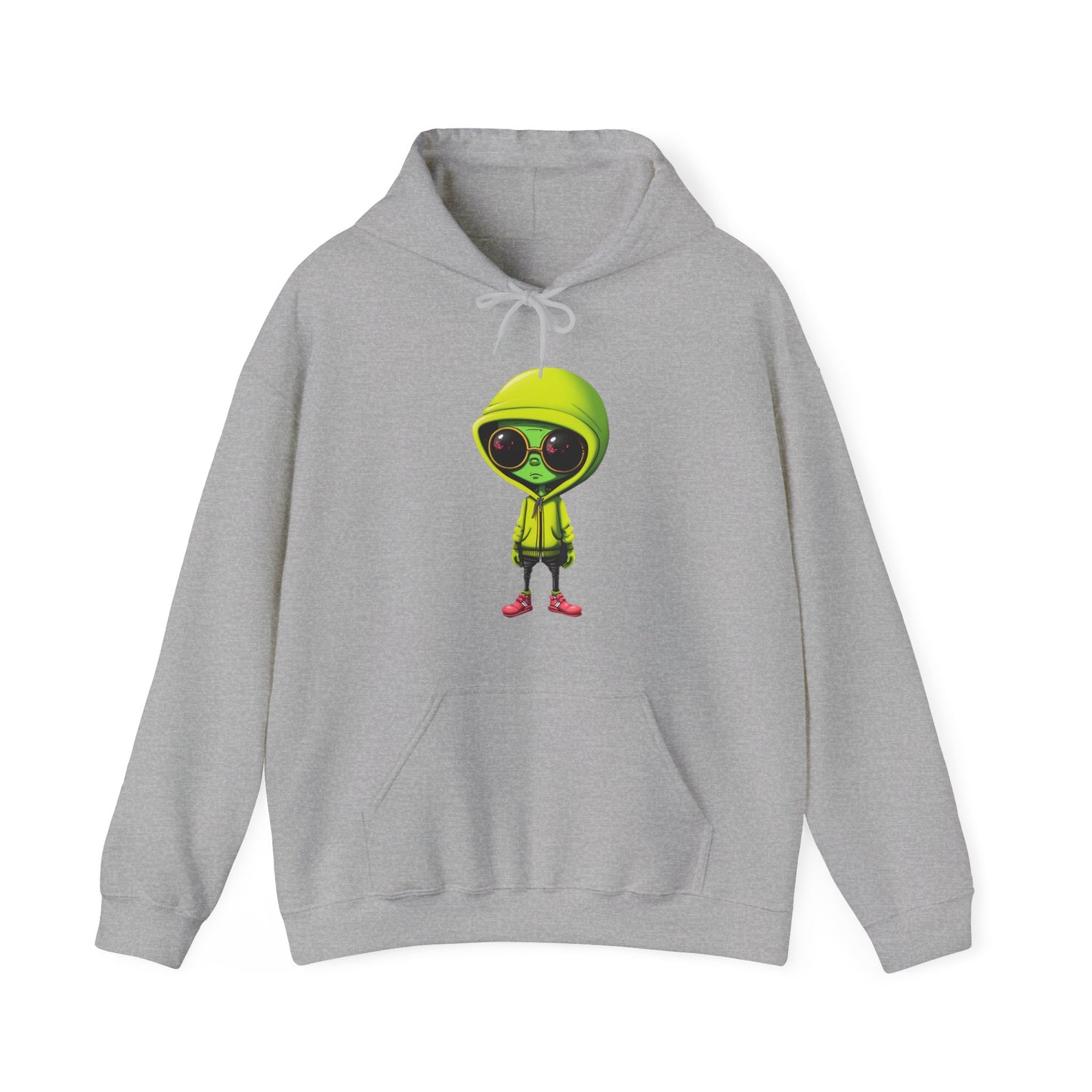 Hip Hop Alien Unisex Heavy Blend™ Hooded Sweatshirt