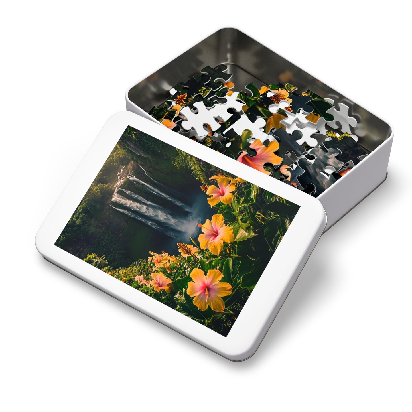 Beautiful Waterfall Jigsaw Puzzle (30, 110, 252, 500,1000-Piece)