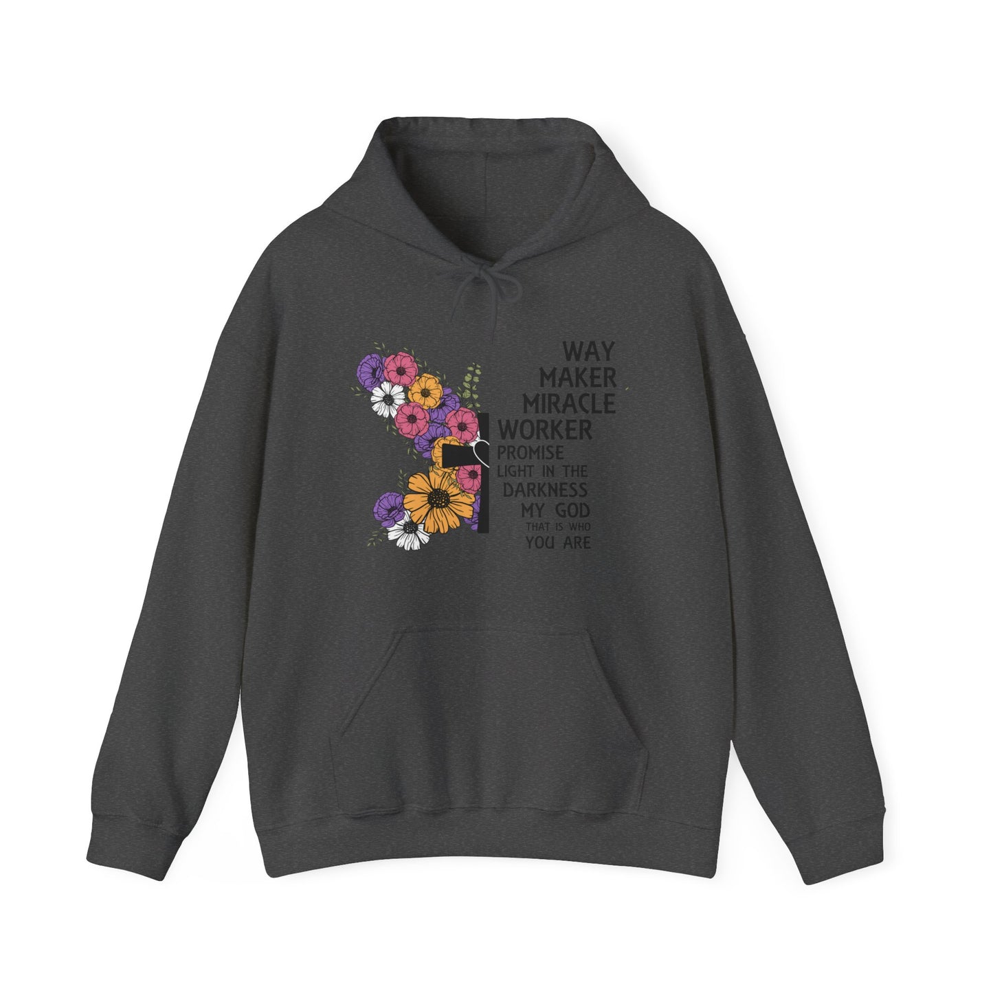 Way Maker Miracle Worker Unisex Heavy Blend™ Hooded Sweatshirt