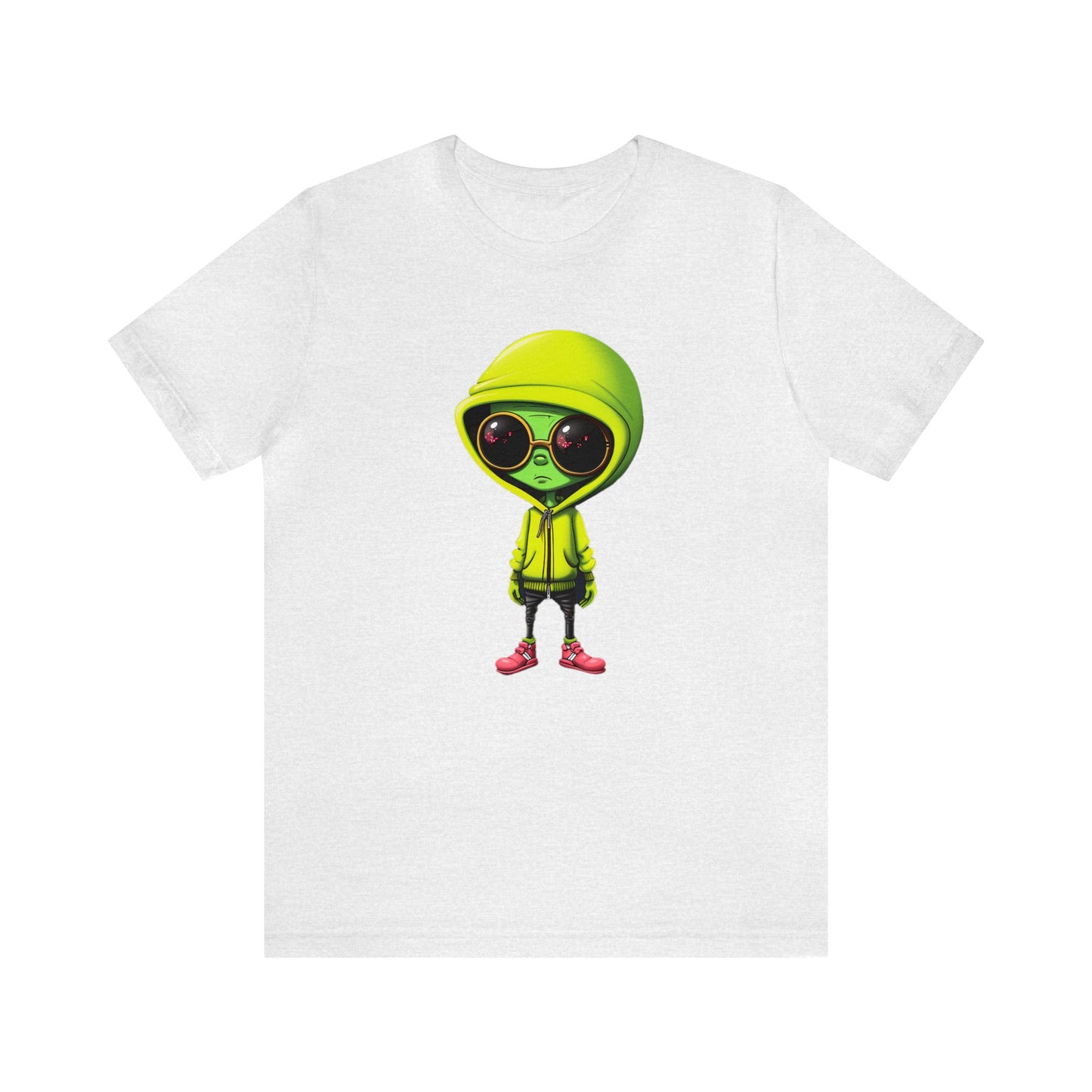 Hip Hop Alien Unisex Jersey Short Sleeve Tee