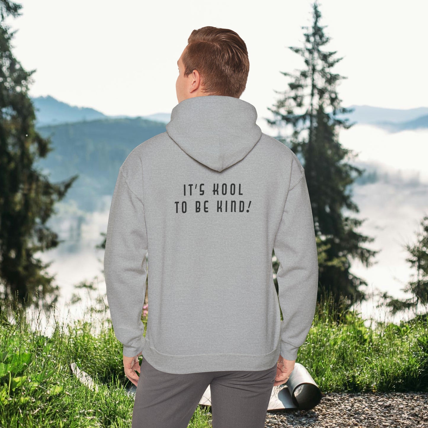Mean People Suck! It's Kool to Be Kind! Unisex Heavy Blend™ Hooded Sweatshirt